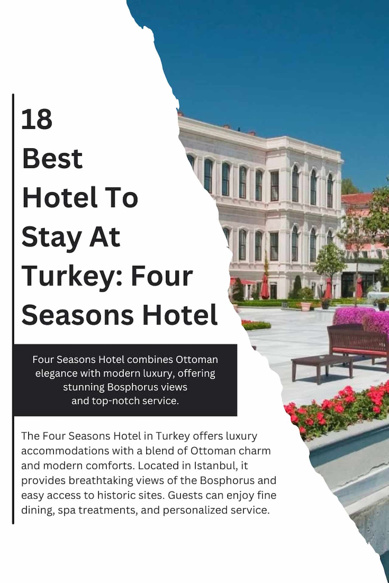 18 Best Hotel To Stay At Turkey Four Seasons Hotel