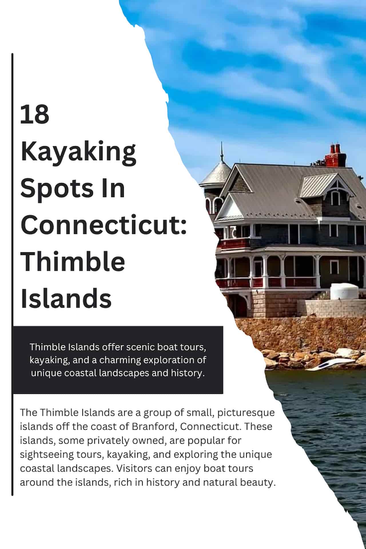 18 Kayaking Spots In Connecticut Thimble Islands