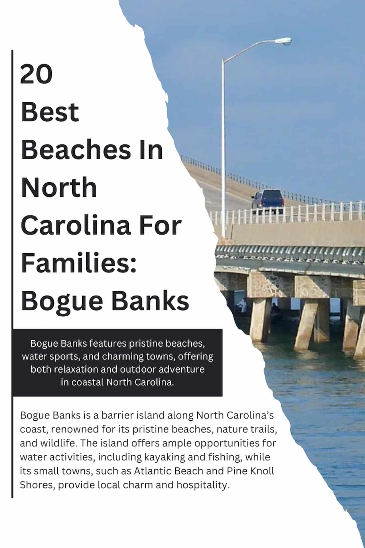 20 Best Beaches In North Carolina For Families Bogue Banks