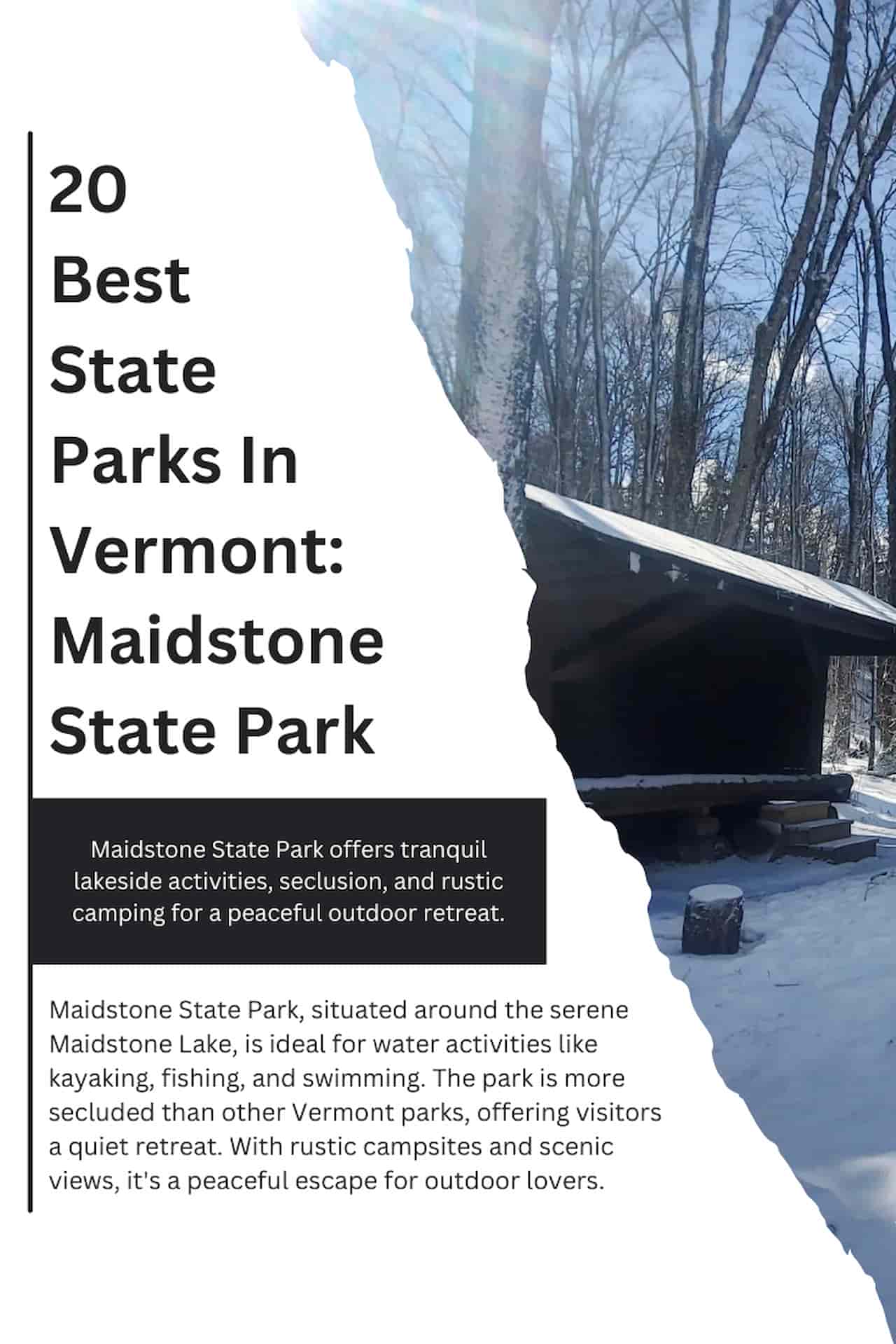20 Best State Parks In Vermont Maidstone State Park