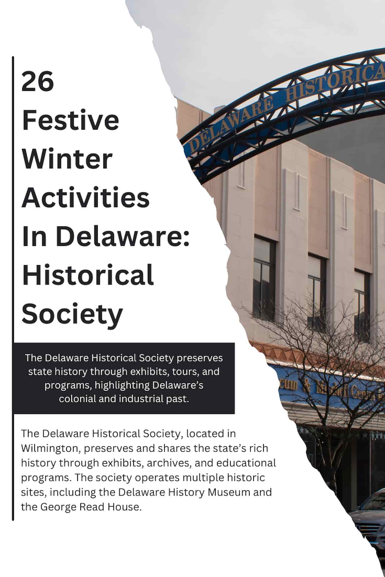 26 Festive Winter Activities In Delaware Historical Society