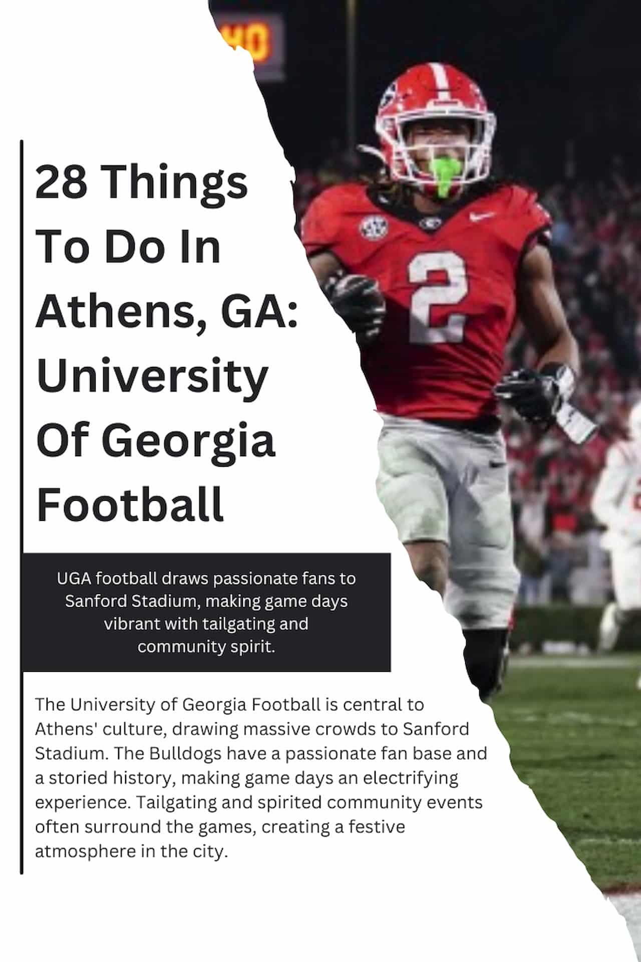 28 Things To Do In Athens GA University Of Georgia Football