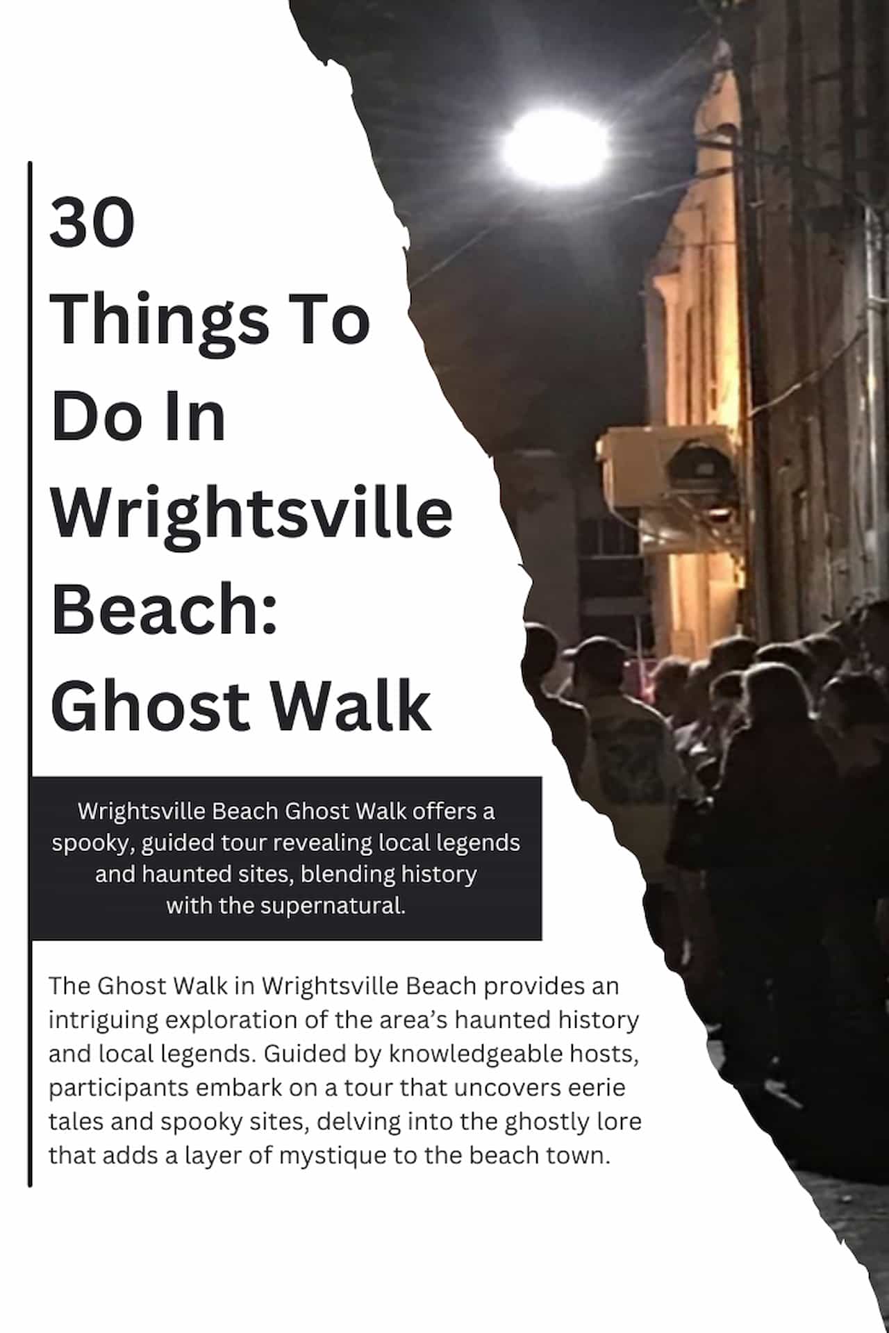 30 Activities In Wrightsville Beach Ghost Walk