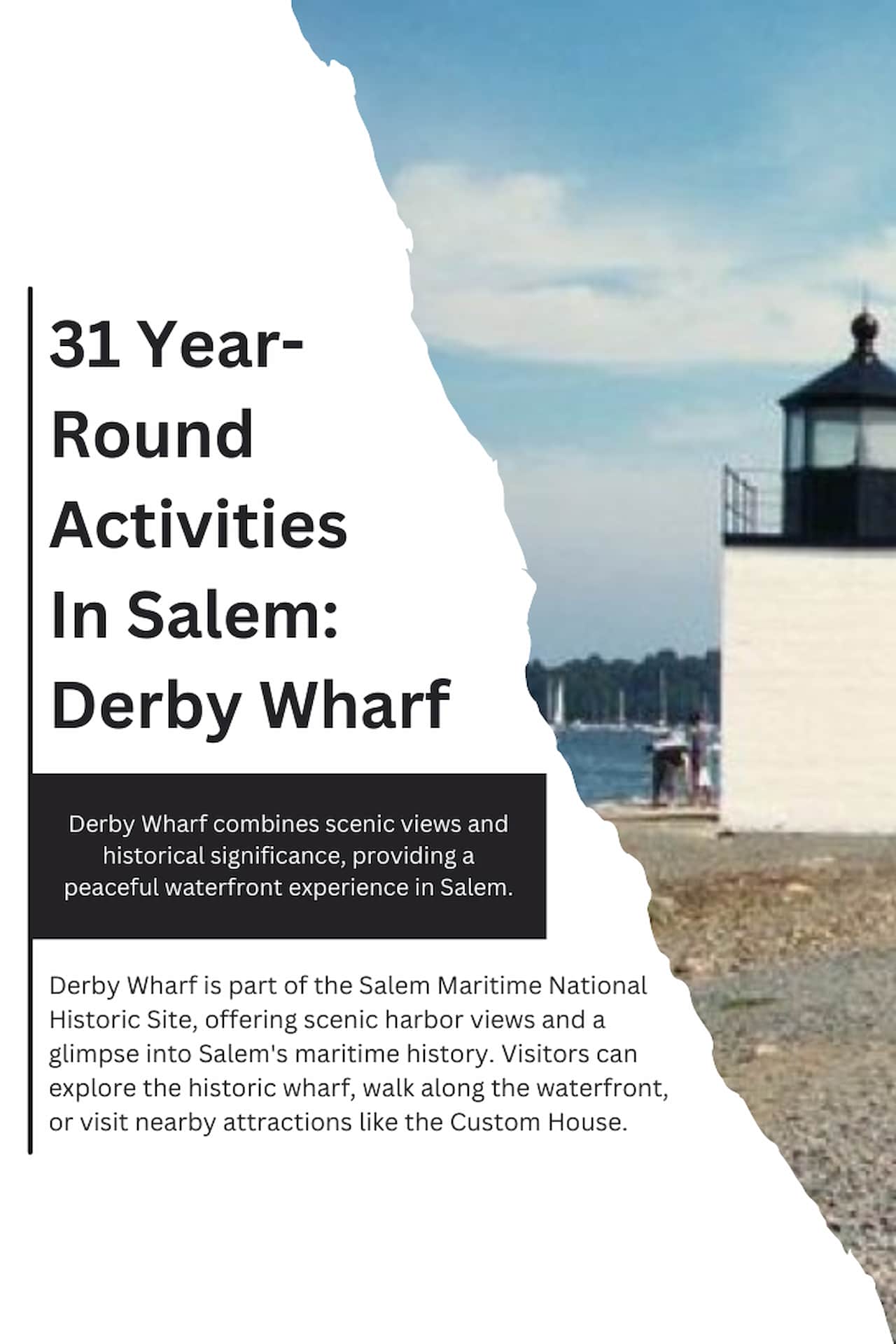31 Year Round Activities In Salem Derby Wharf