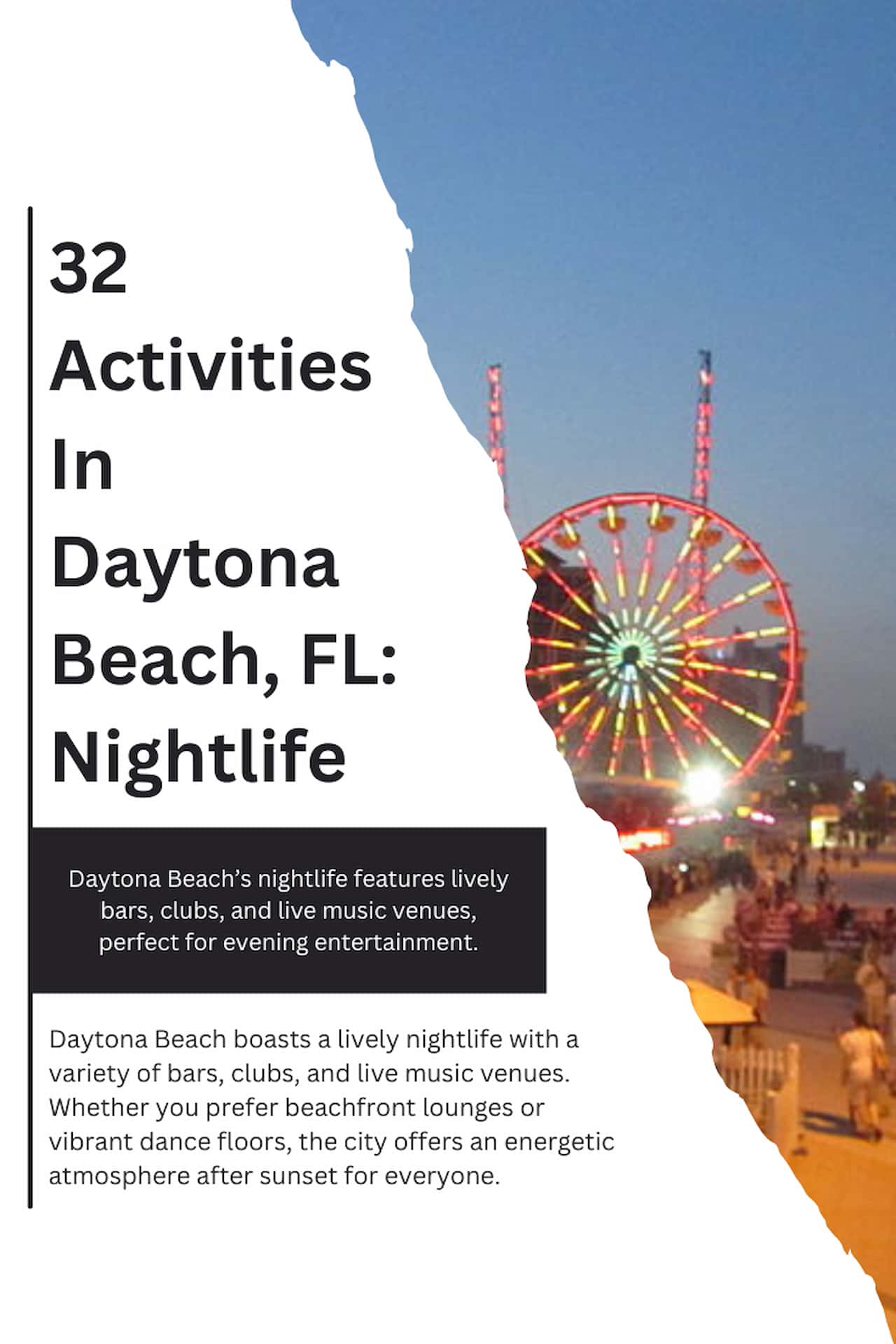 32 Activities In Daytona Beach FL Nightlife