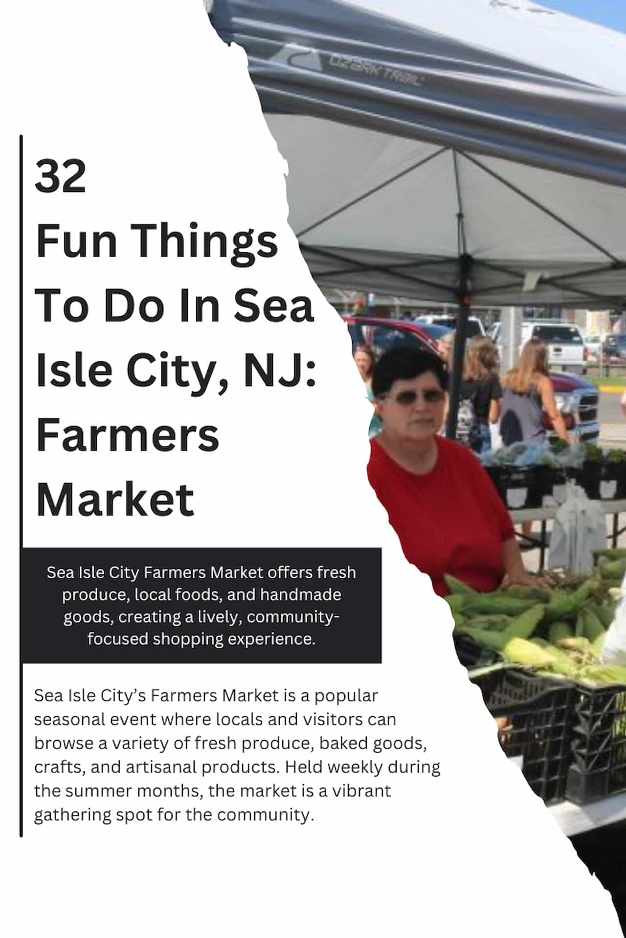 32 Fun Things To Do In Sea Isle City NJ Farmers Market