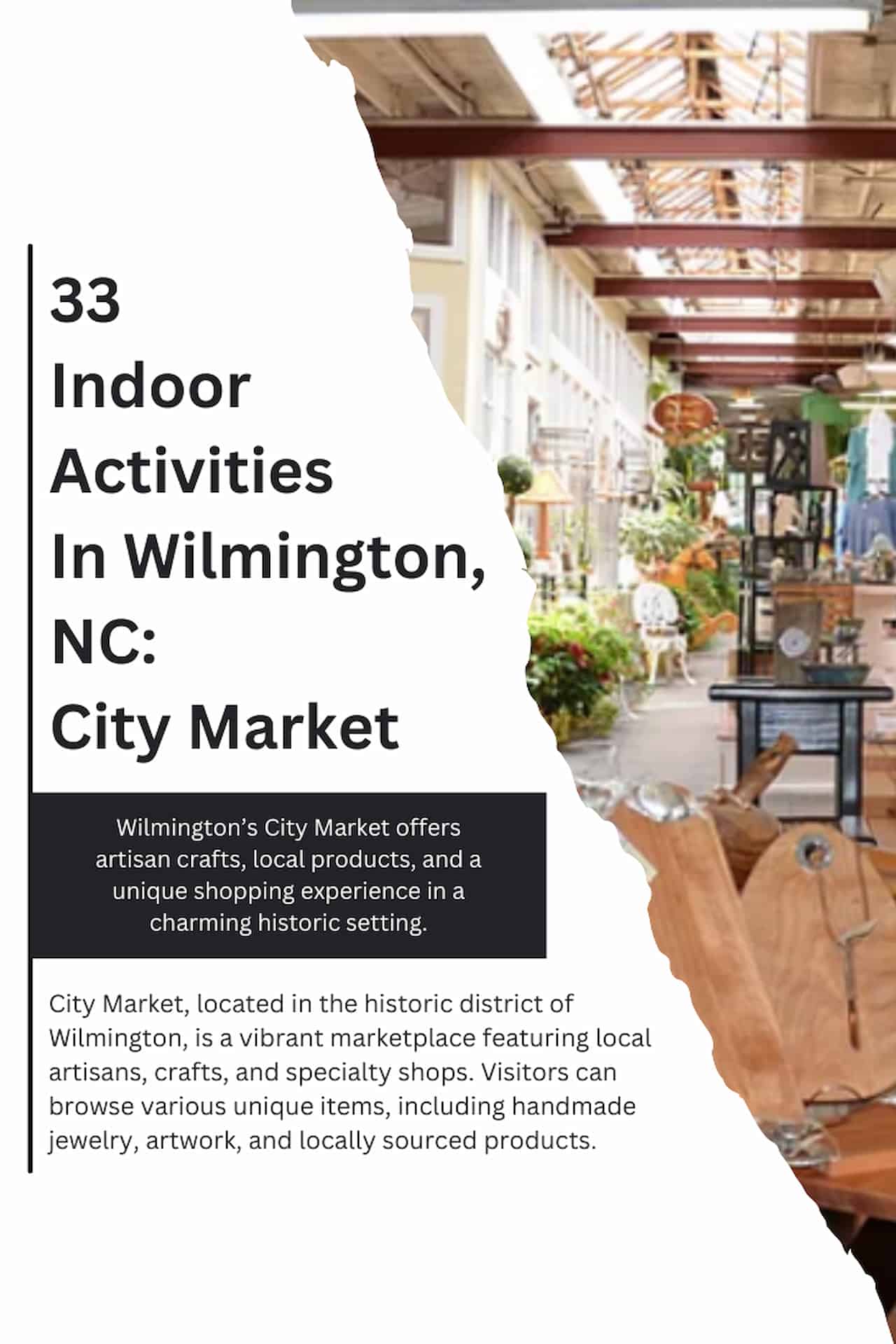 33 Indoor Activities In Wilmington NC City Market