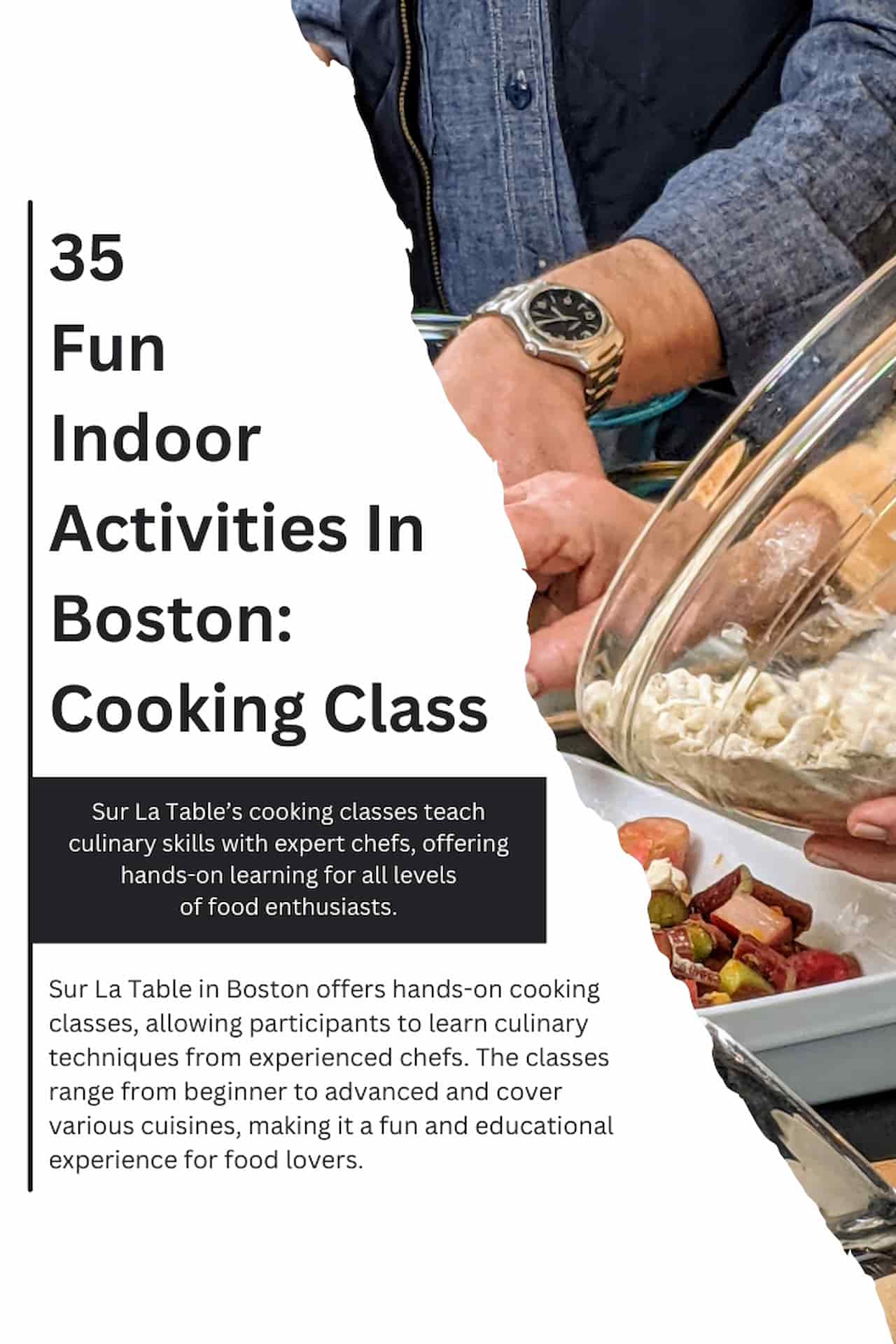 35 Fun Indoor Activities In Boston Cooking Class