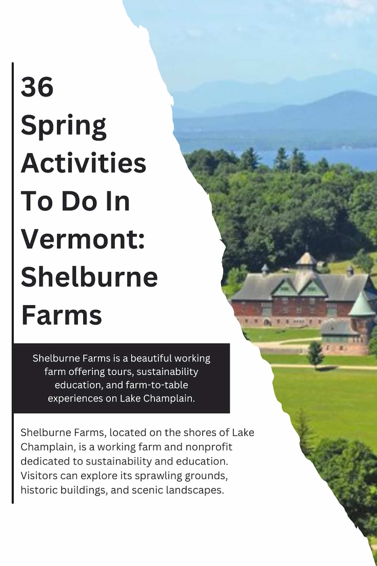 36 Spring Activities To Do In Vermont Shelburne Farms
