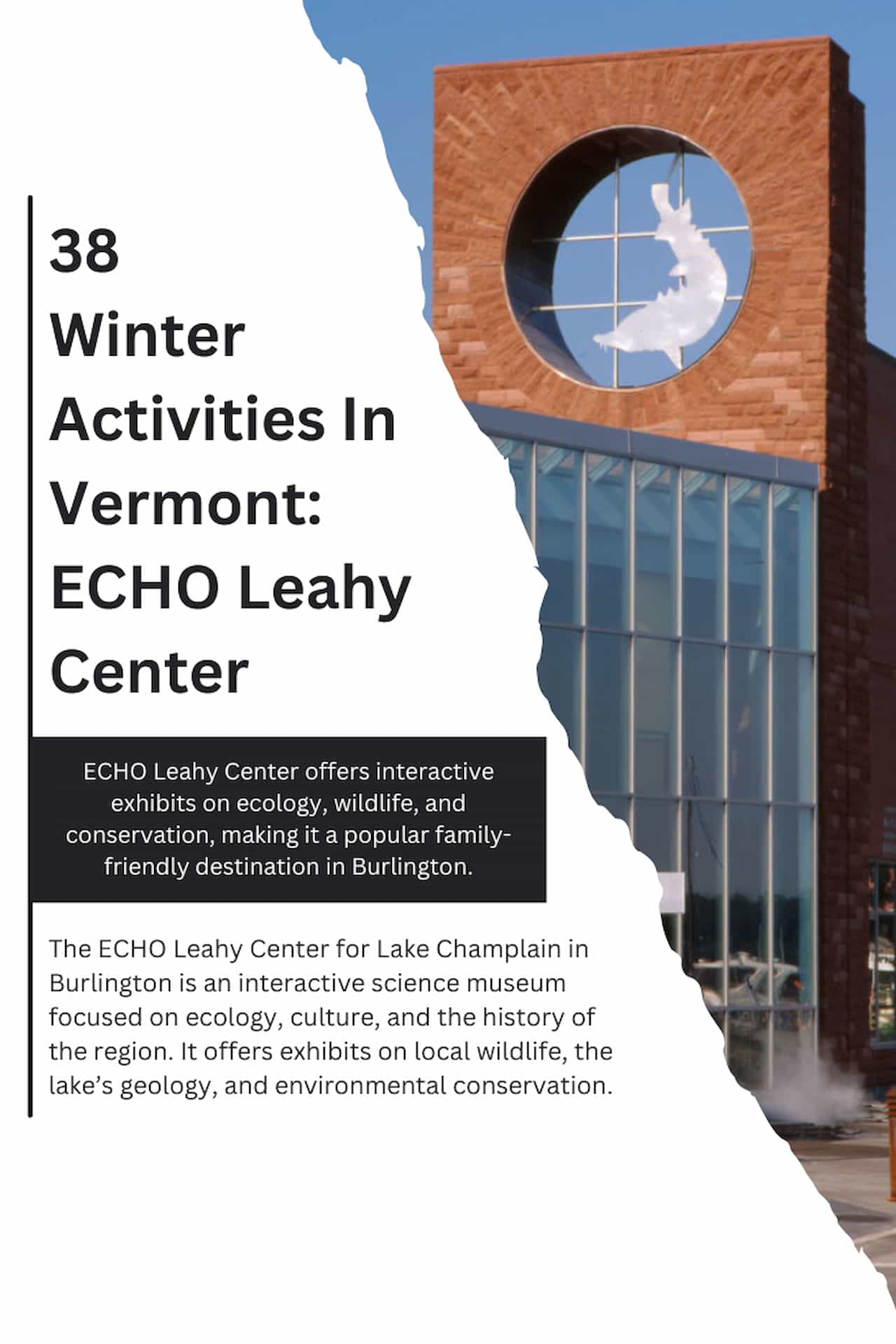 38 Winter Activities In Vermont ECHO Leahy Center