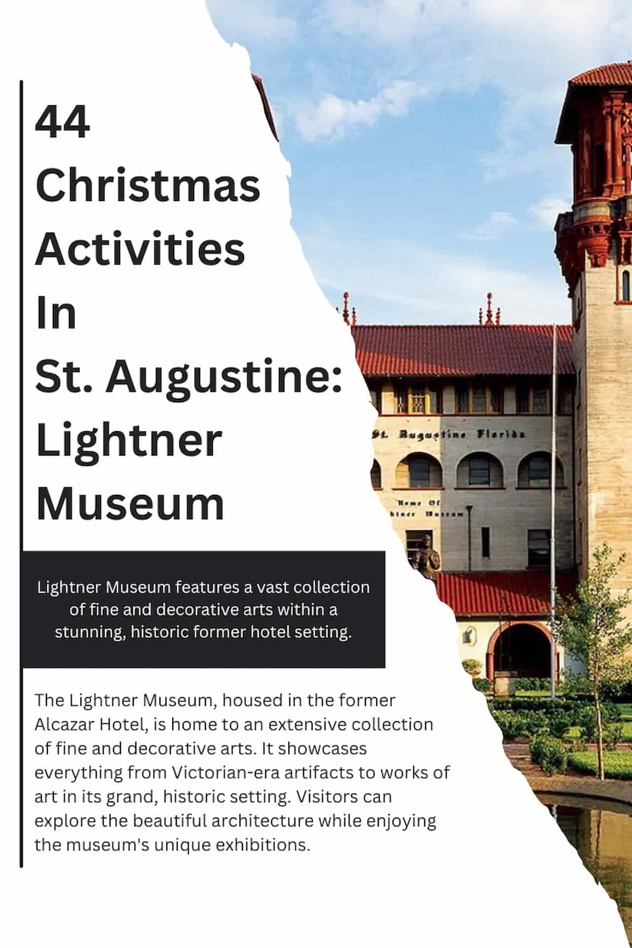 44 Christmas Activities In St. Augustine Lightner Museum