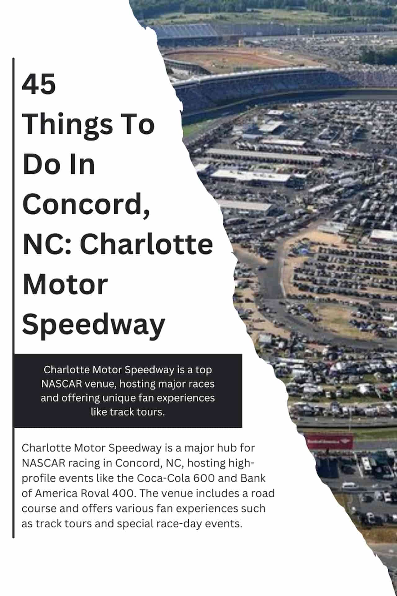 45 Things To Do In Concord NC Charlotte Motor Speedway