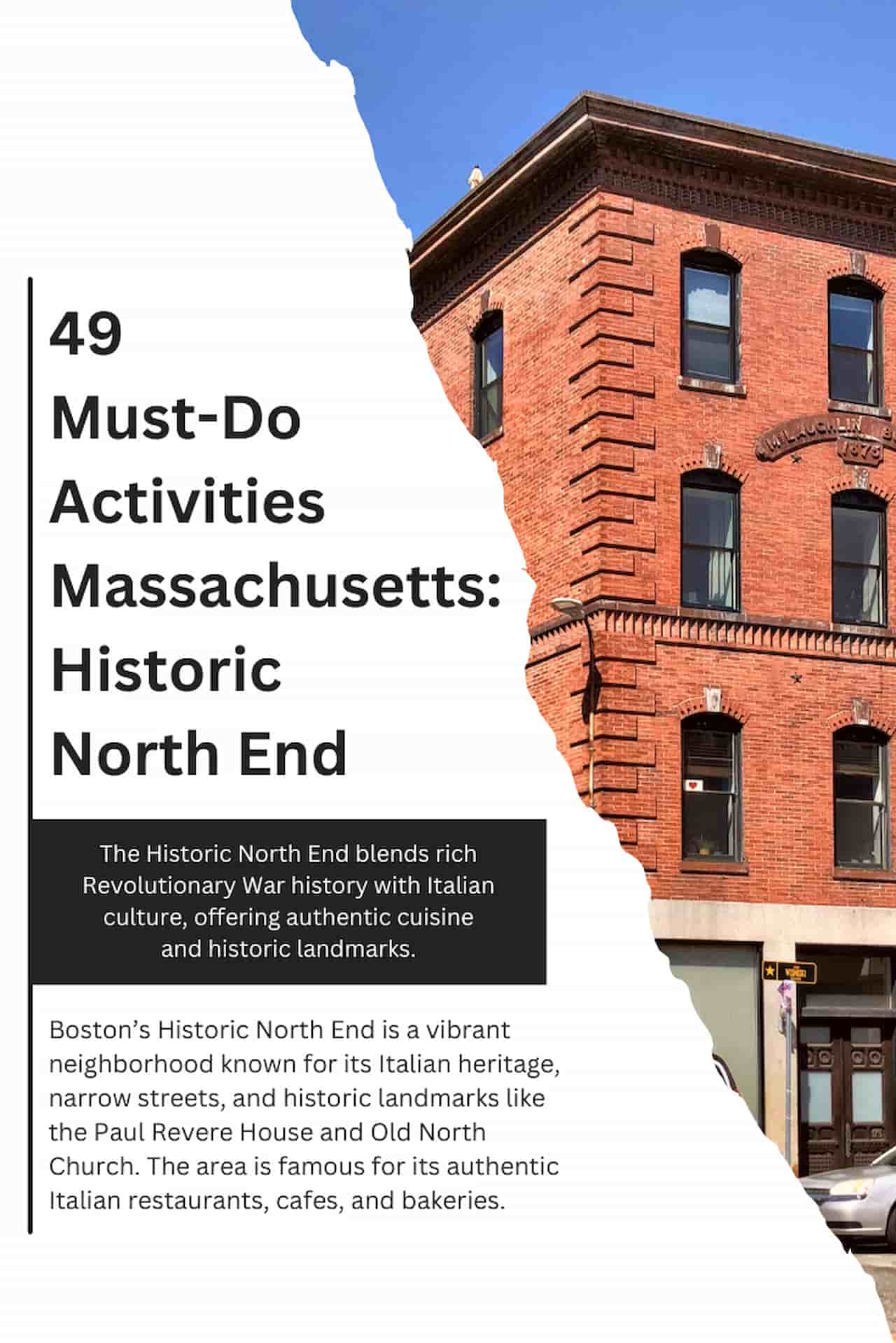 49 Must Do Activities Massachusetts Historic North End