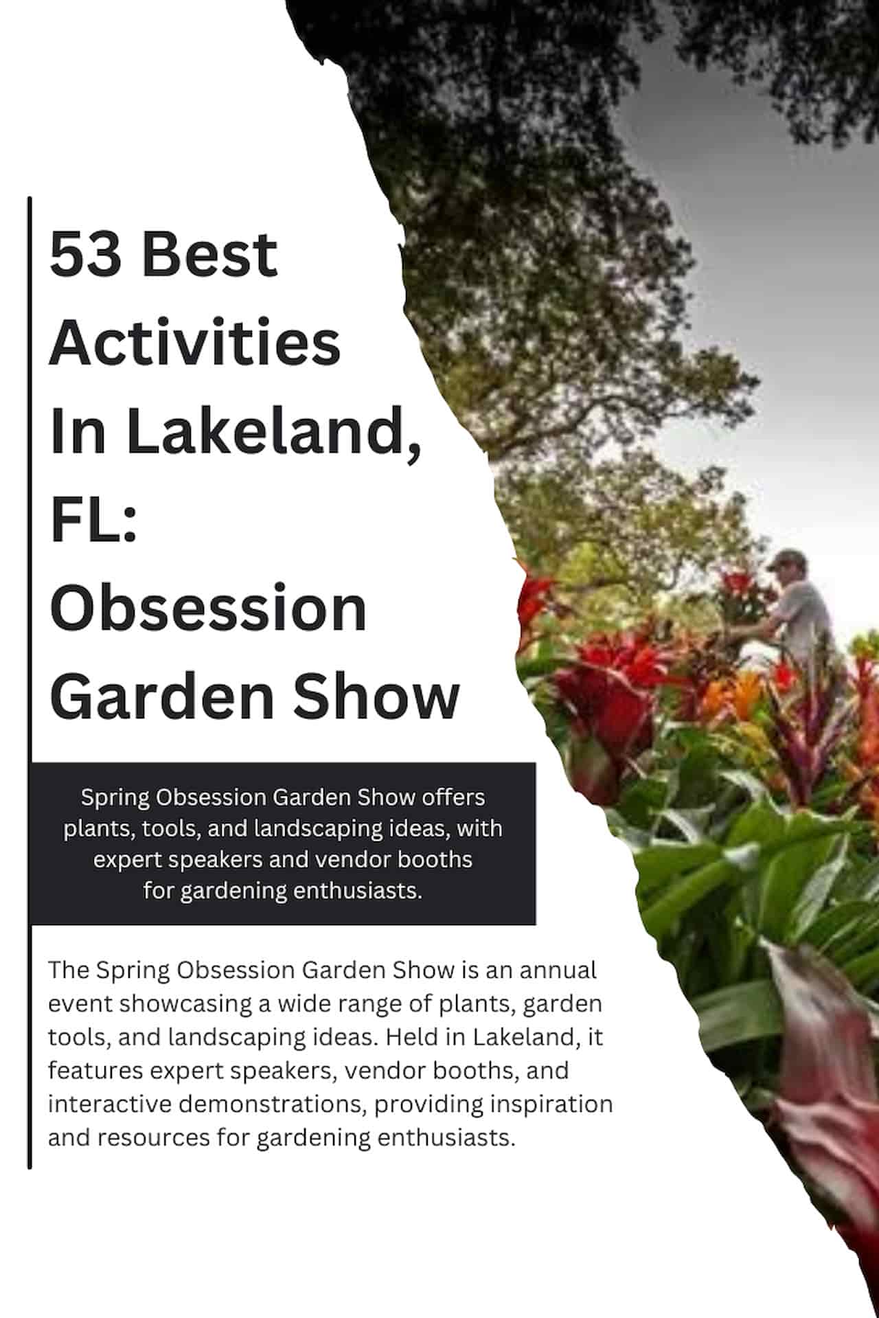 53 Best Activities In Lakeland FL Obsession Garden Show