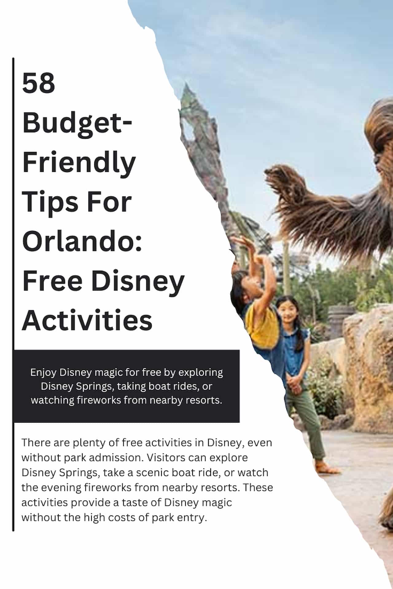 58 Budget Friendly Tips For Orlando Free Disney Activities