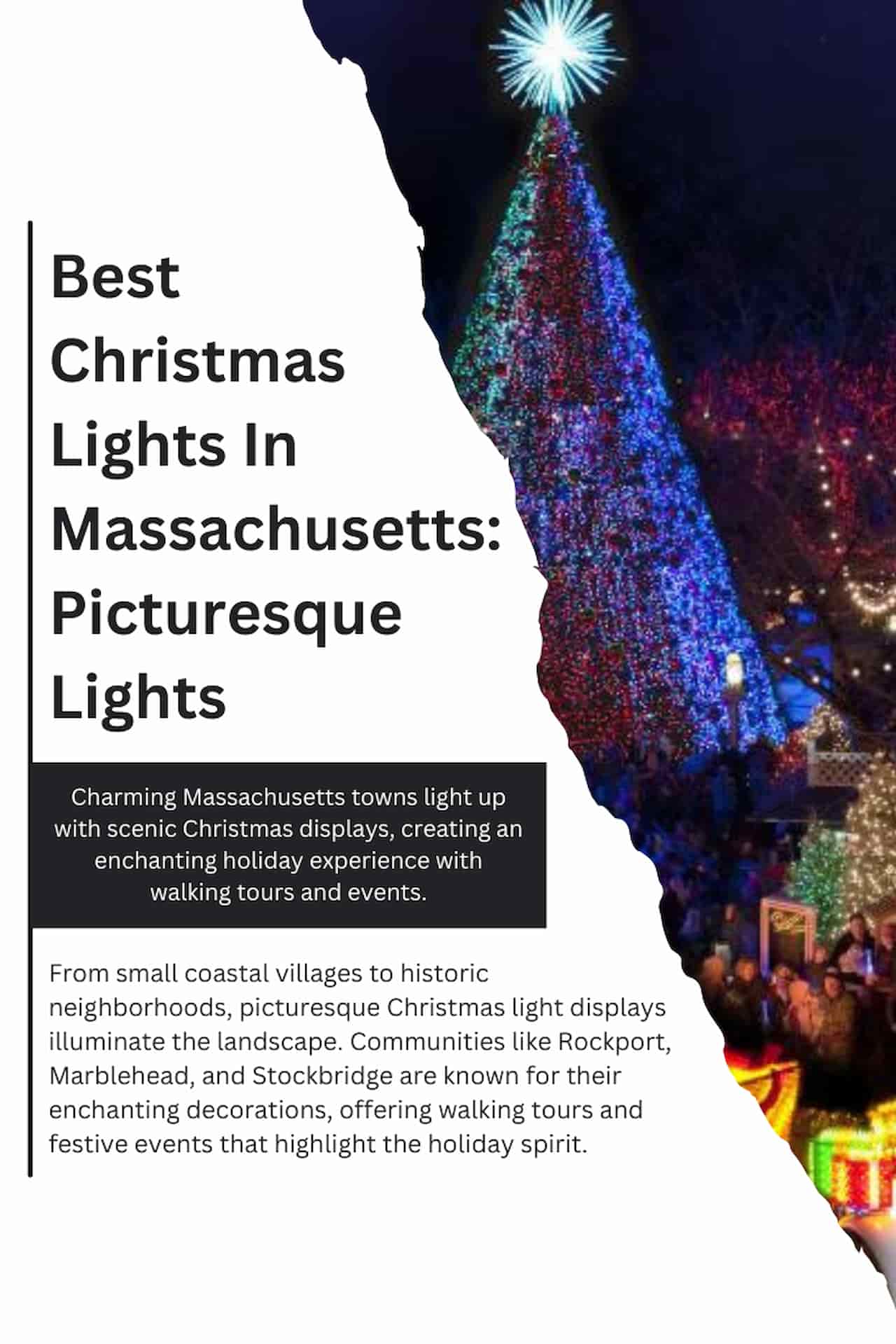 Best Christmas Lights In Massachusetts Picturesque Lights