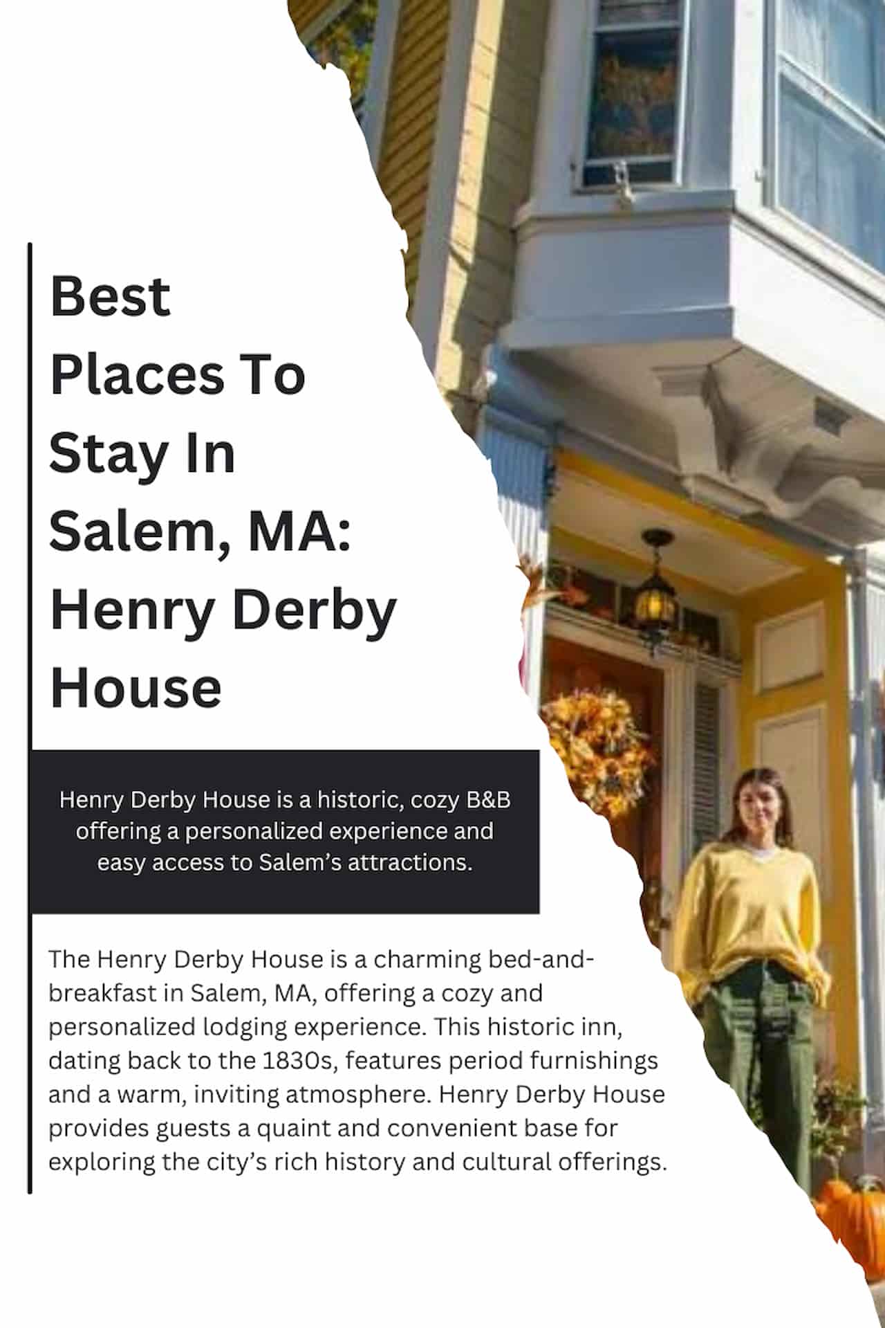 Best Places To Stay In Salem MA Henry Derby House