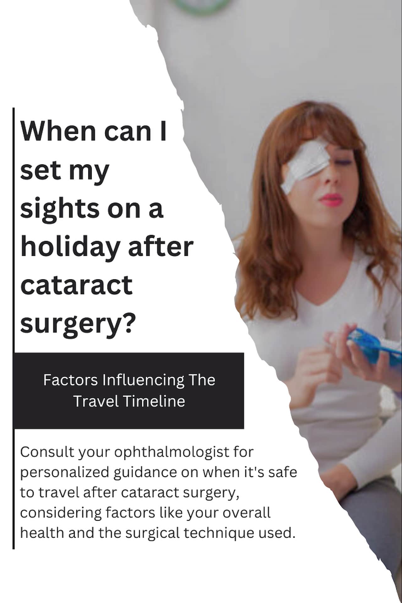 How Soon Can I Travel After Cataract Surgery
