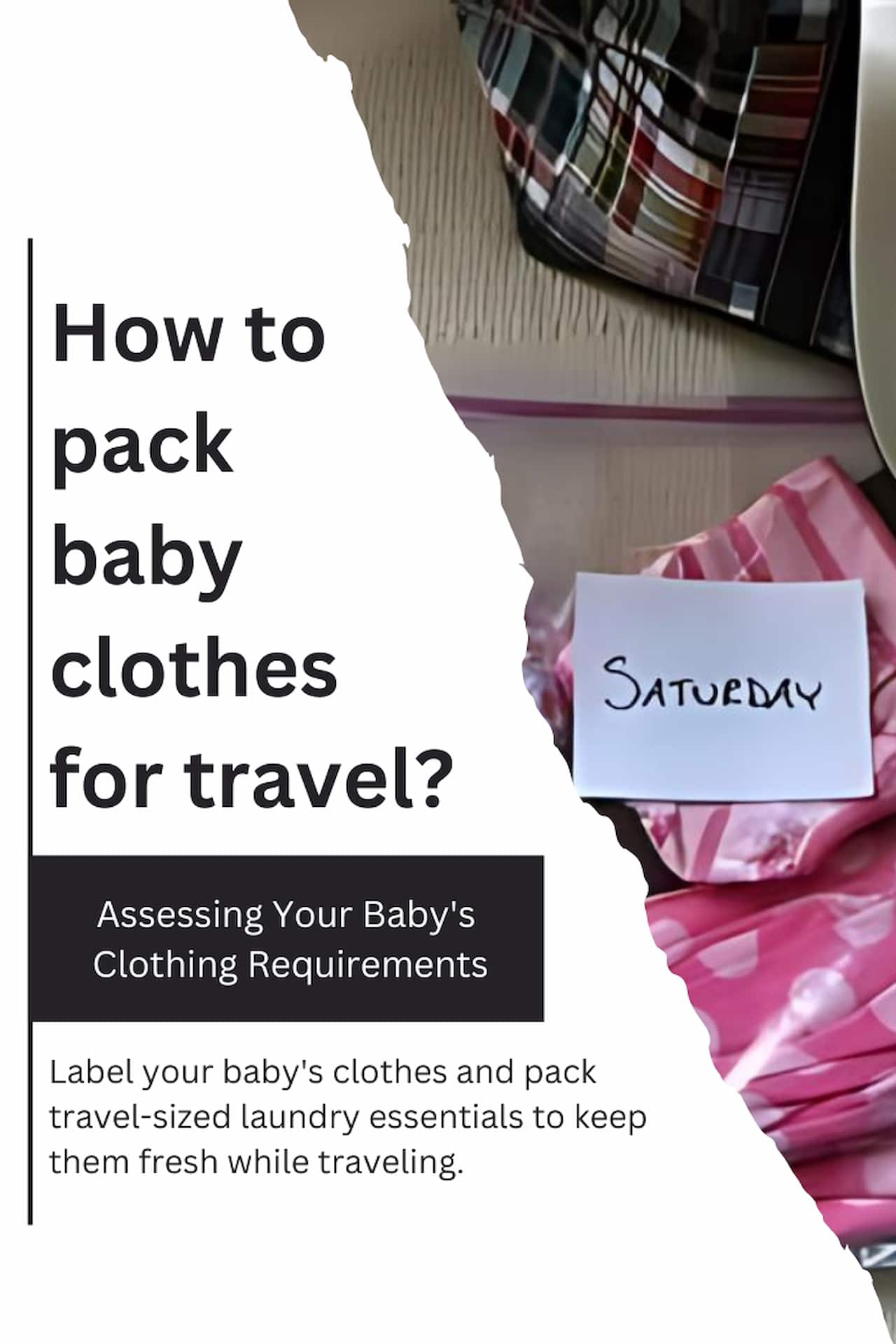 How To Pack Baby Clothes For Travel