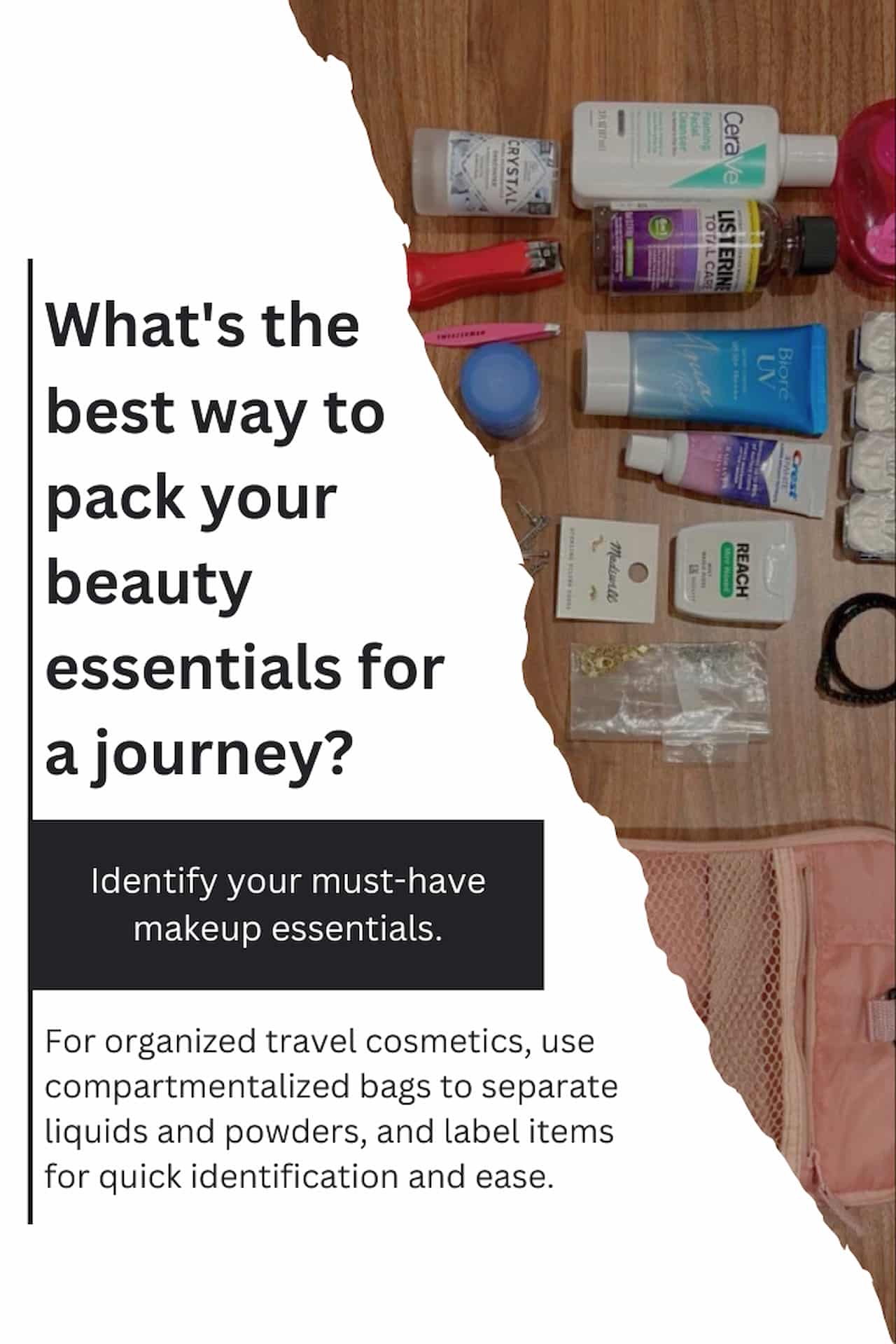 How To Pack Makeup For Travel