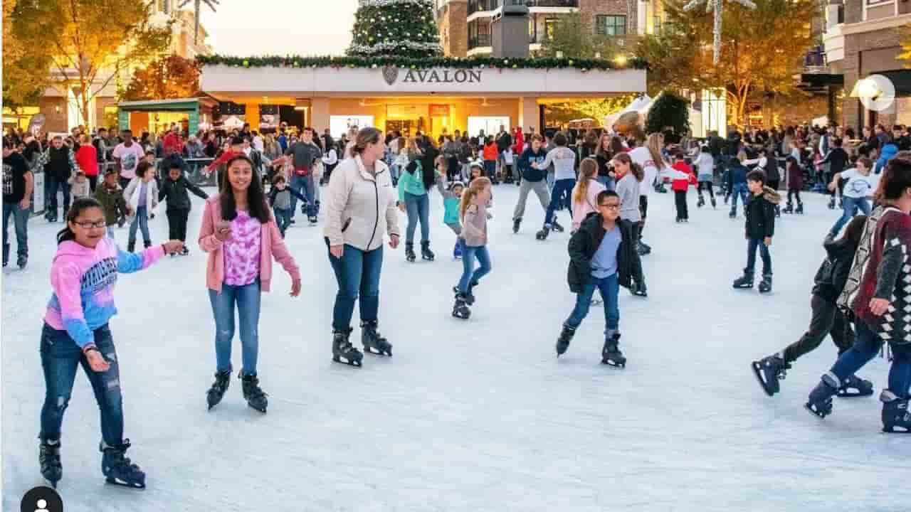 Ice Skating at Atlantic Station