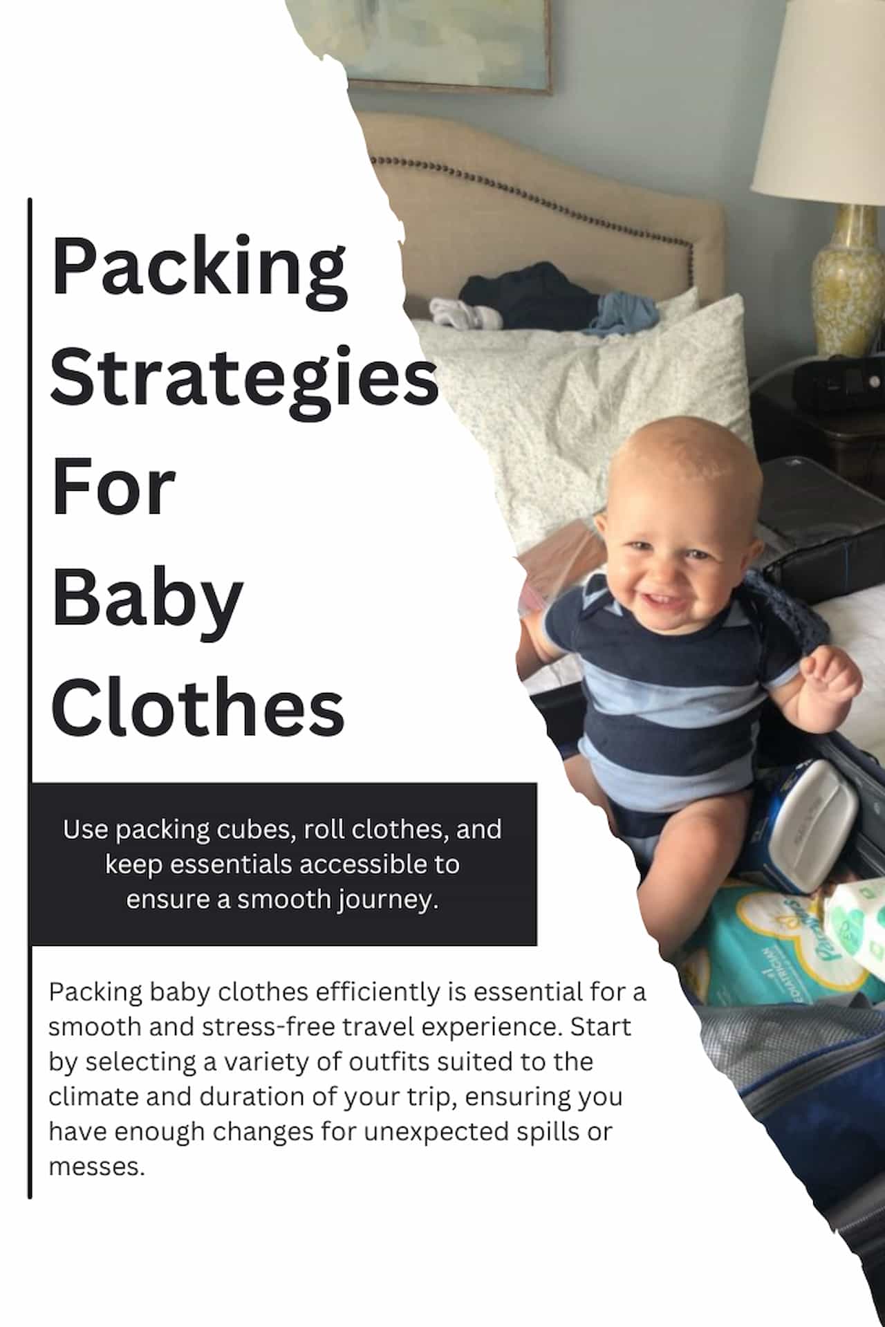 Packing Strategies For Baby ClothesTo Pack Baby Clothes For Travel