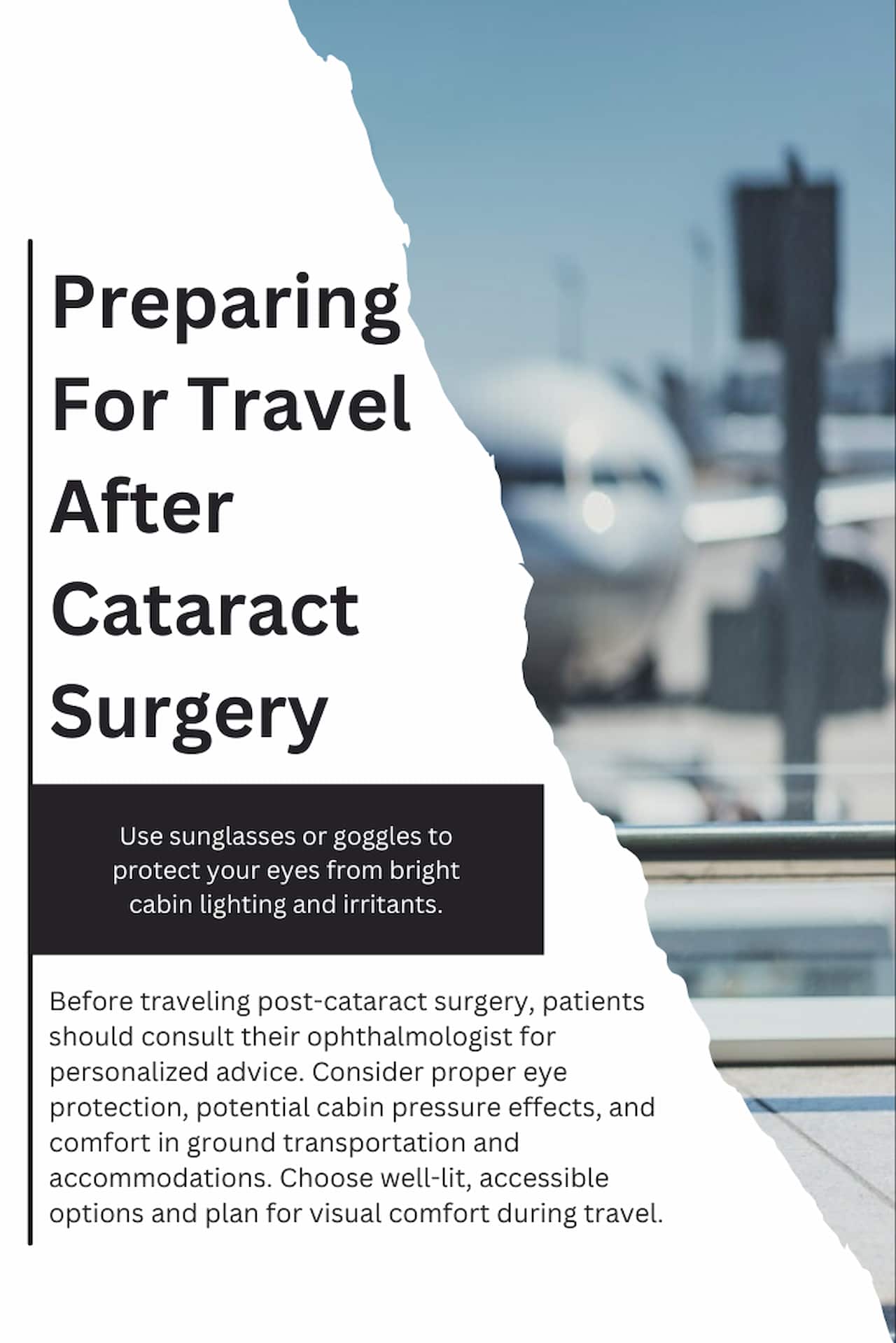Preparing For Travel After Cataract Surgery
