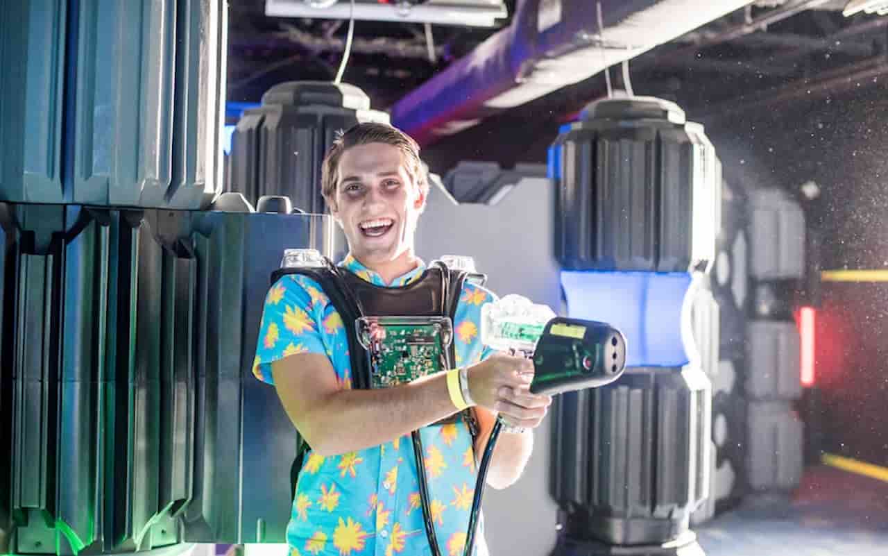 The WonderWorks Laser Tag Arena