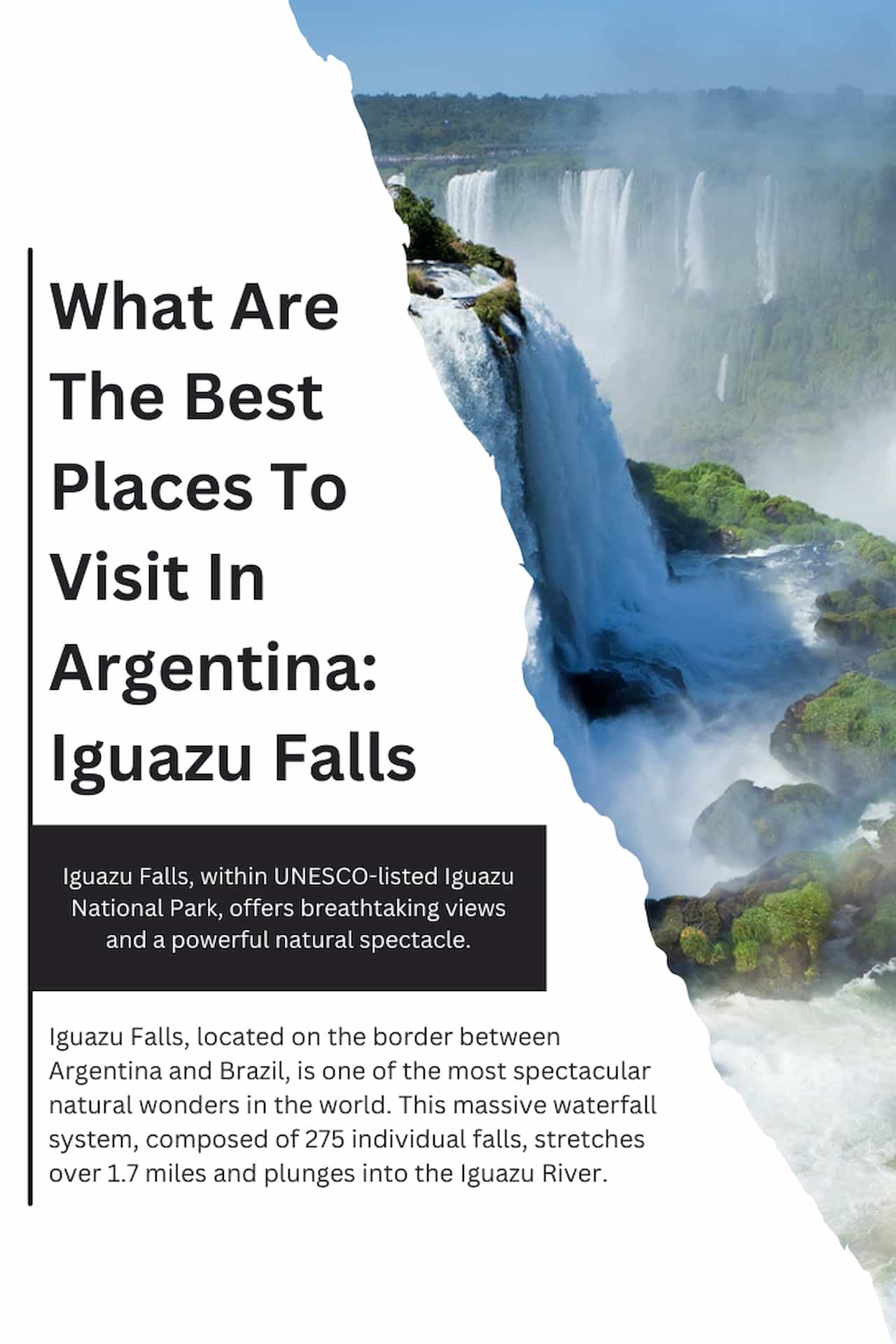 What Are The Best Places To Visit In Argentina Iguazu Falls