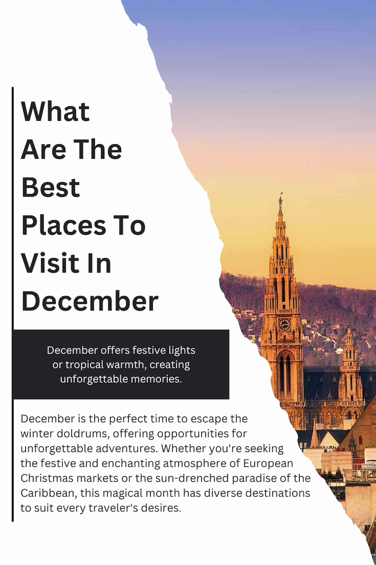 What Are The Best Places To Visit In December