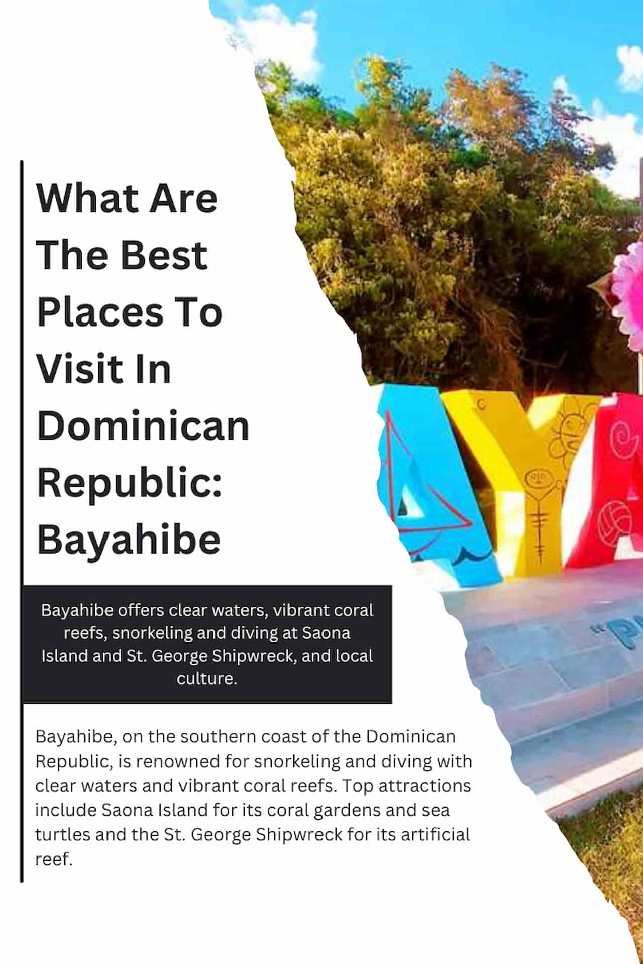 What Are The Best Places To Visit In Dominican Republic Bayahibe