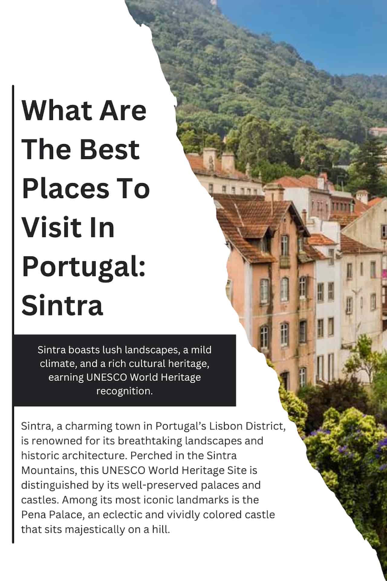 What Are The Best Places To Visit In Portugal Sintra