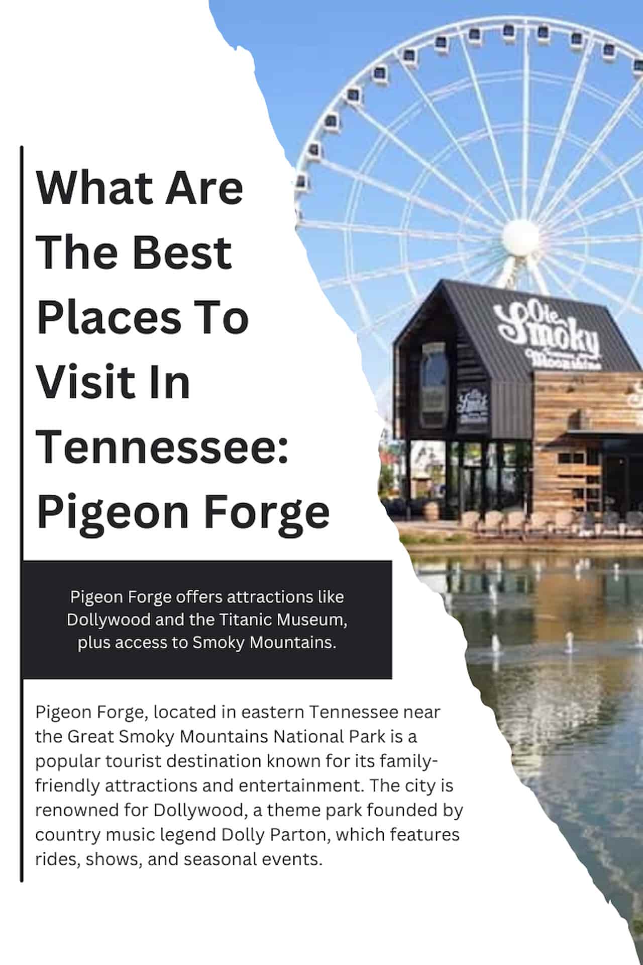 What Are The Best Places To Visit In Tennessee Pigeon Forge