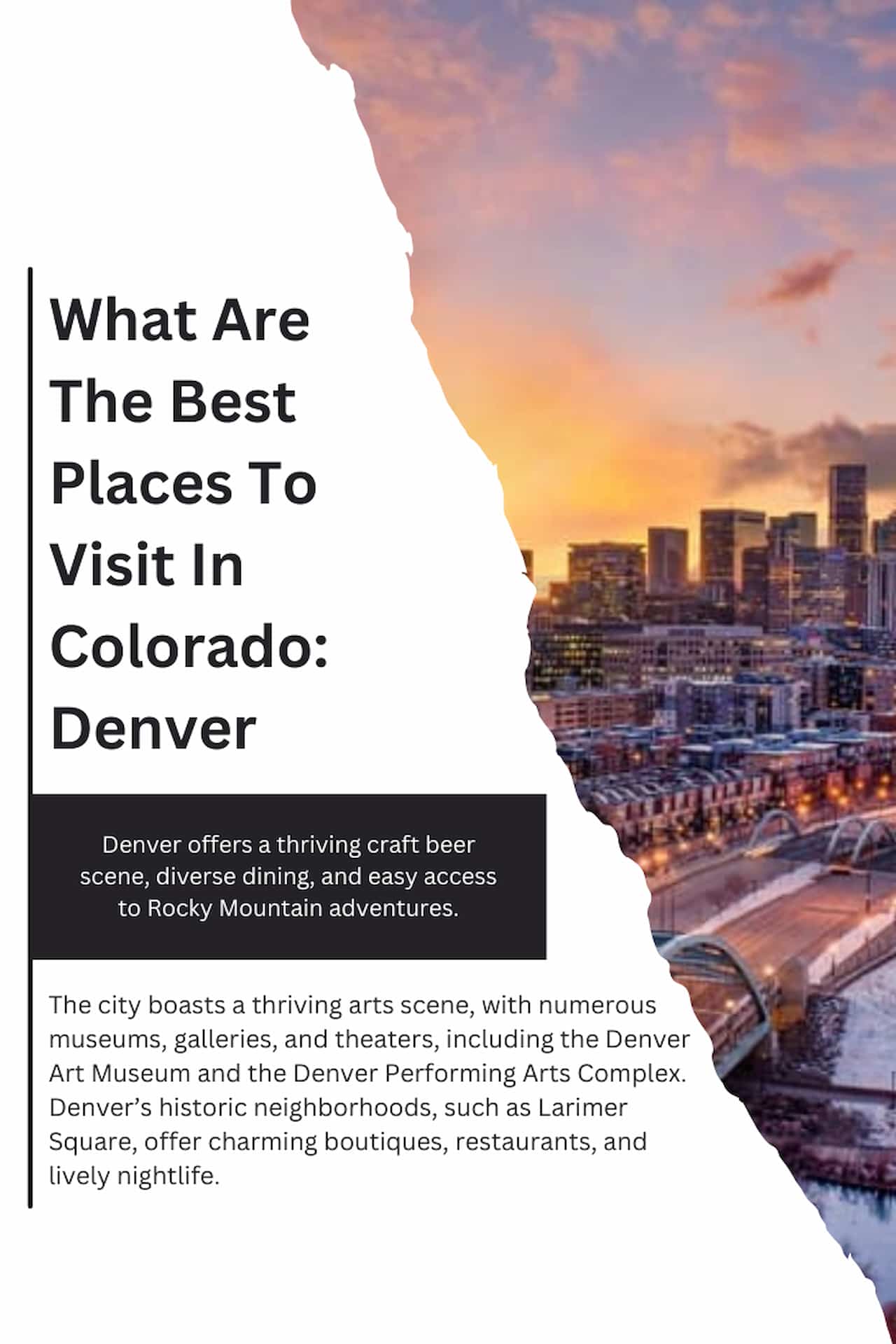What Are The Best Places To Visit In Colorado Denver 1