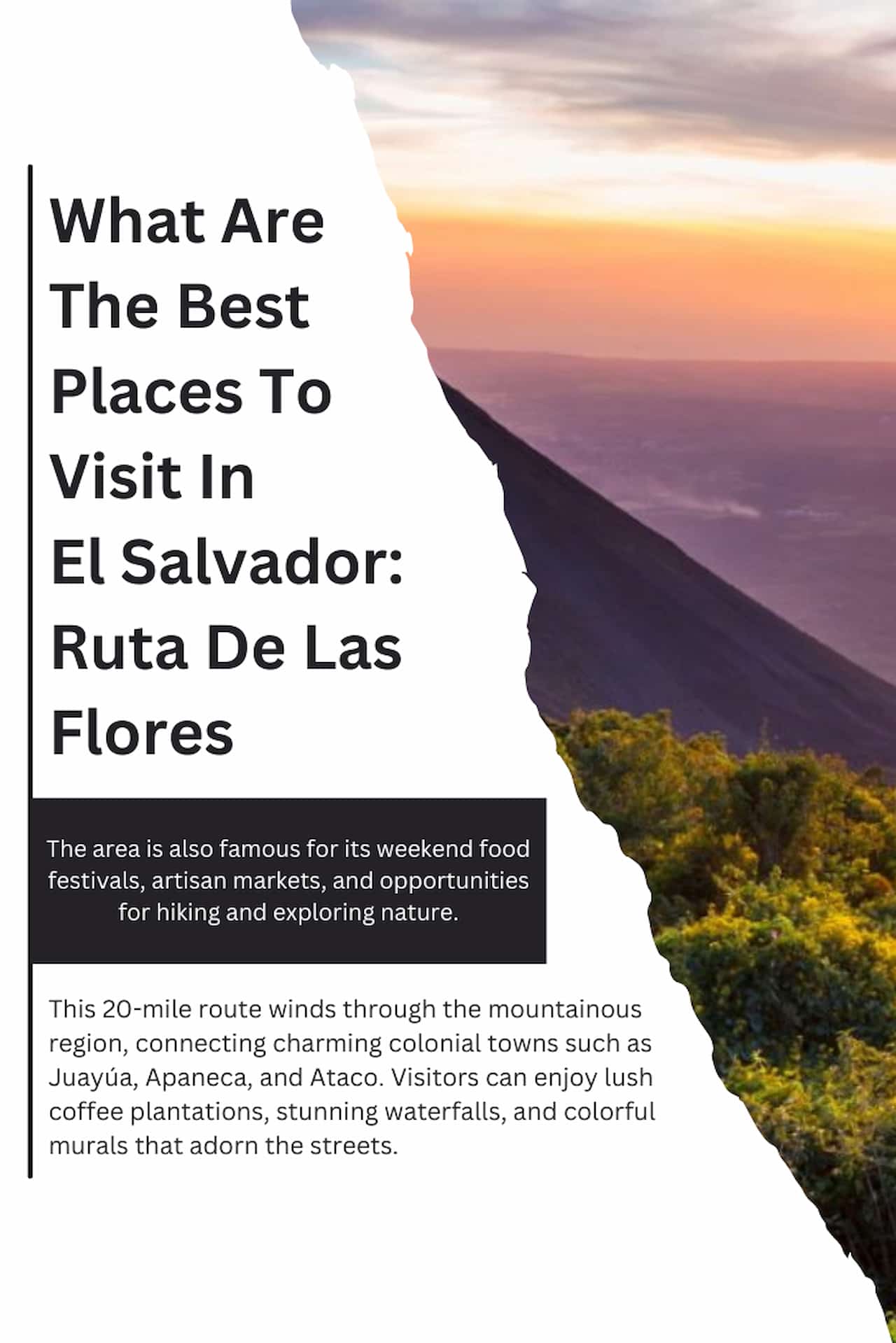 What Are The Best Places To Visit In El Salvador Ruta De Las Flores