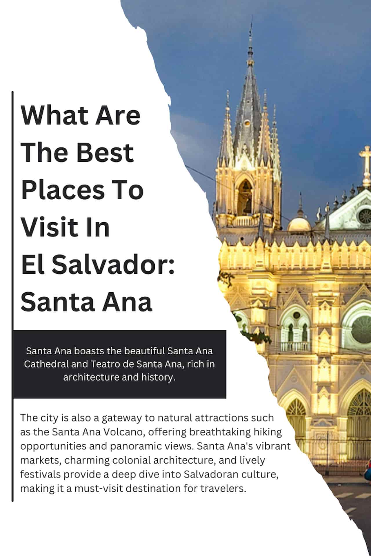 What Are The Best Places To Visit In El Salvador Santa Ana