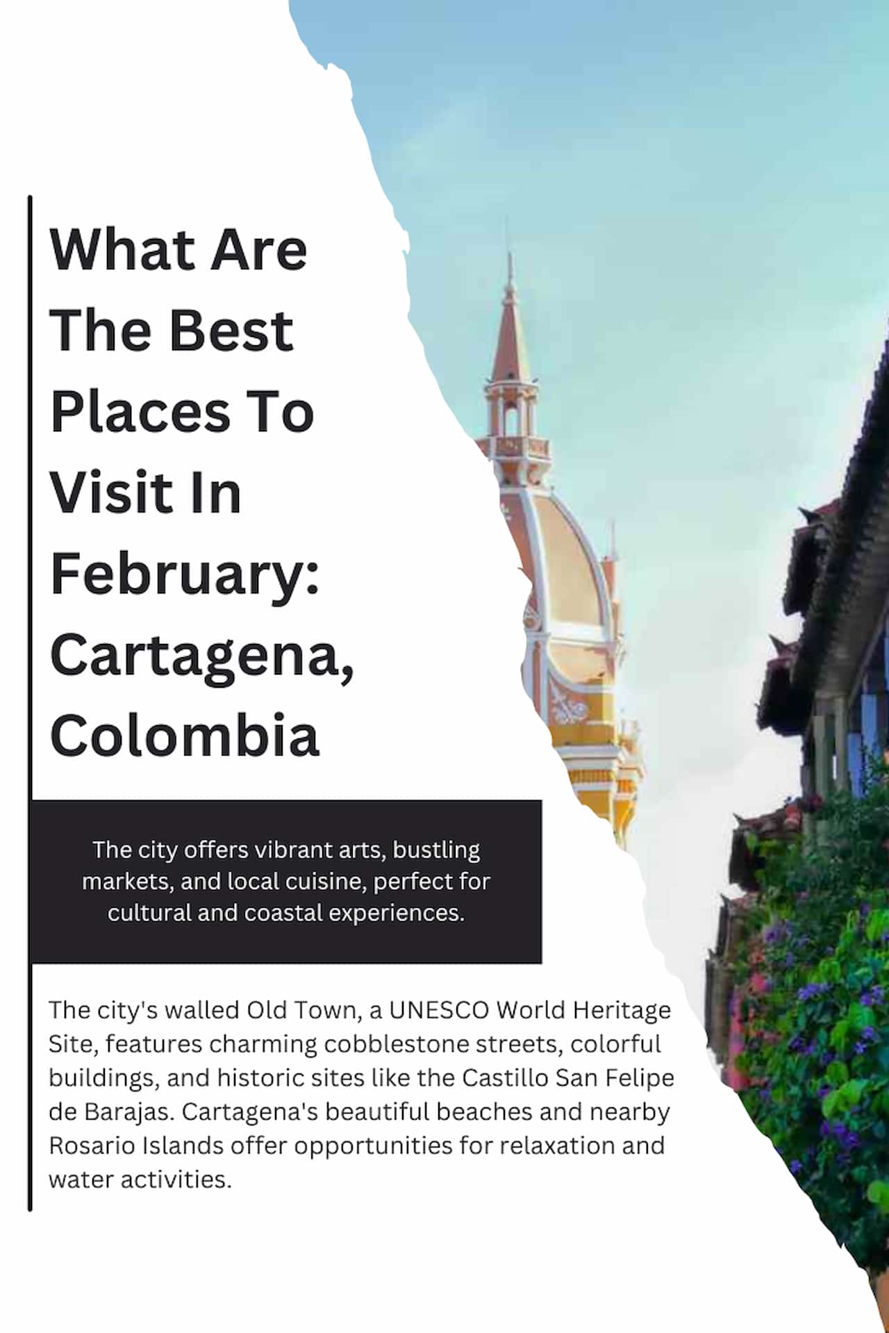 What Are The Best Places To Visit In February Cartagena Colombia