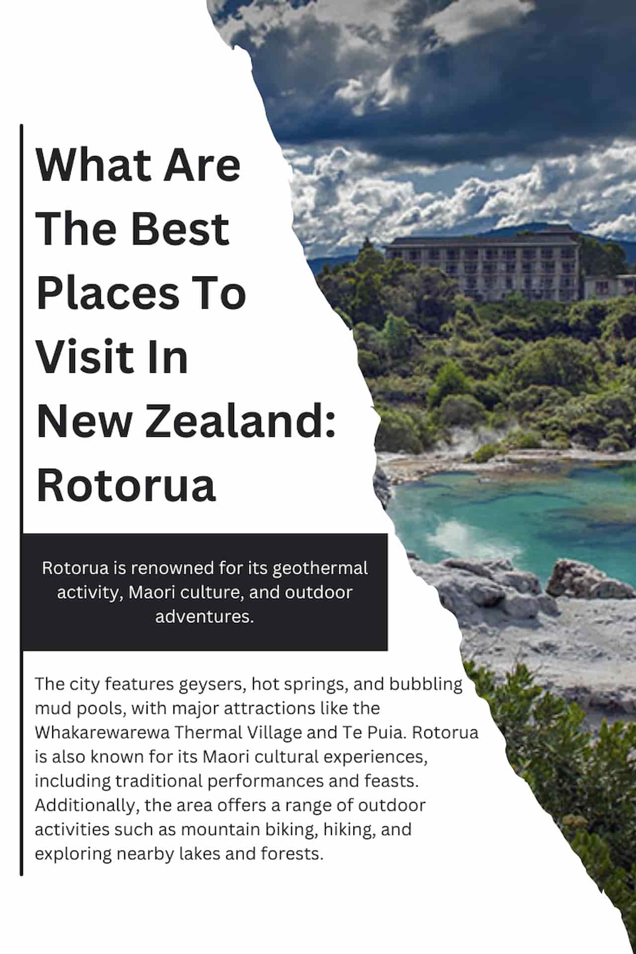 What Are The Best Places To Visit In New Zealand Rotorua