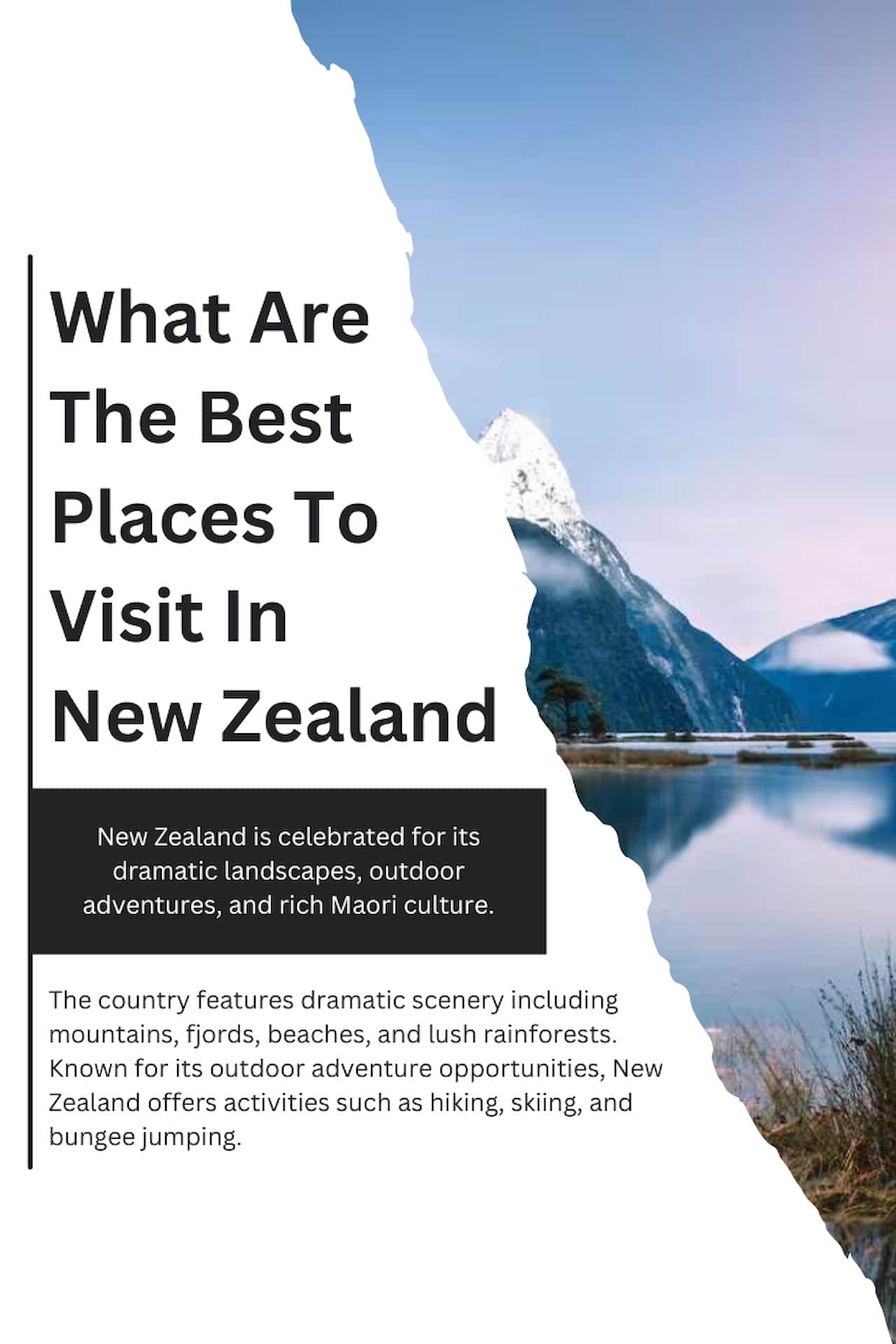 What Are The Best Places To Visit In New Zealand