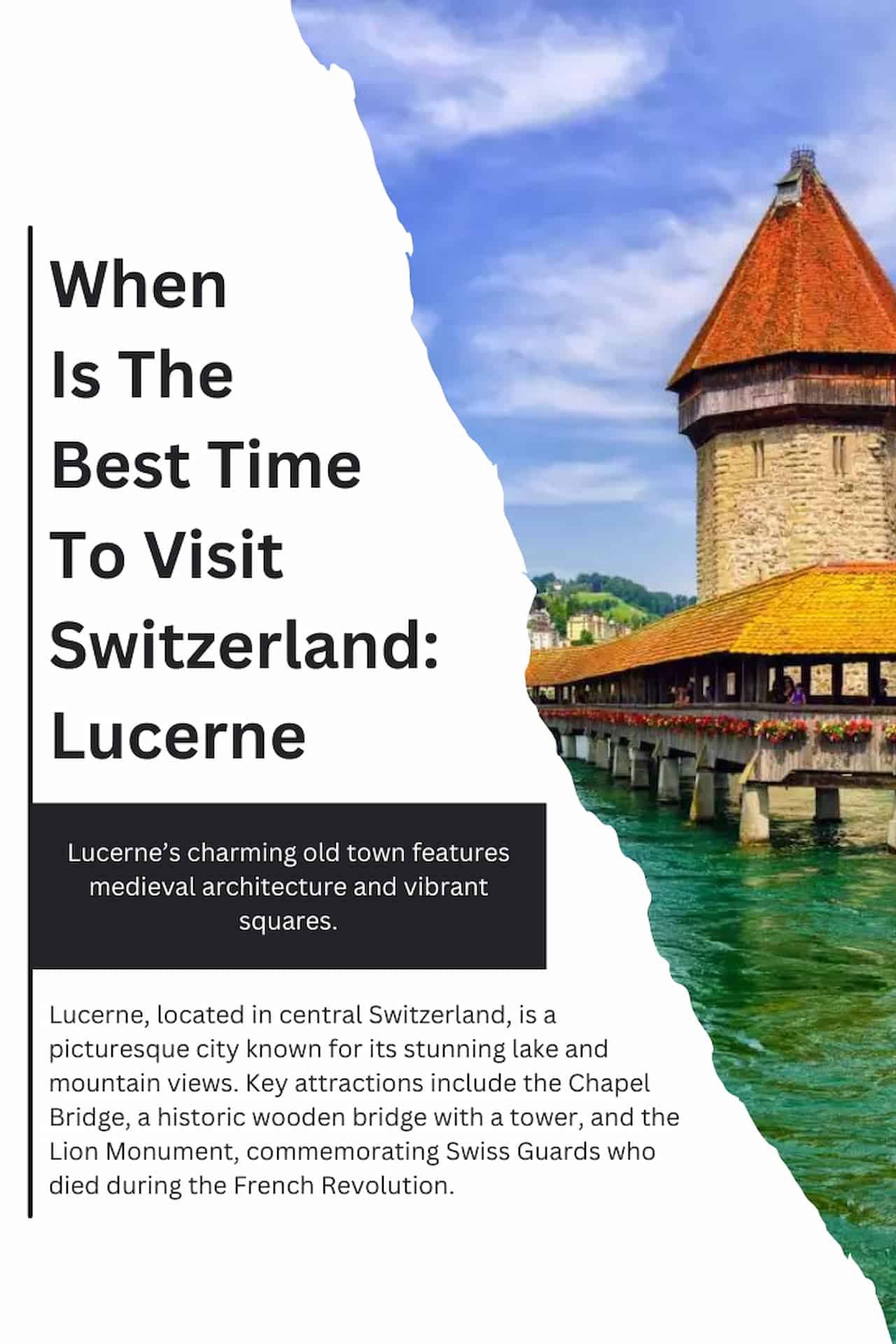 When Is The Best Time To Visit Switzerland Lucerne