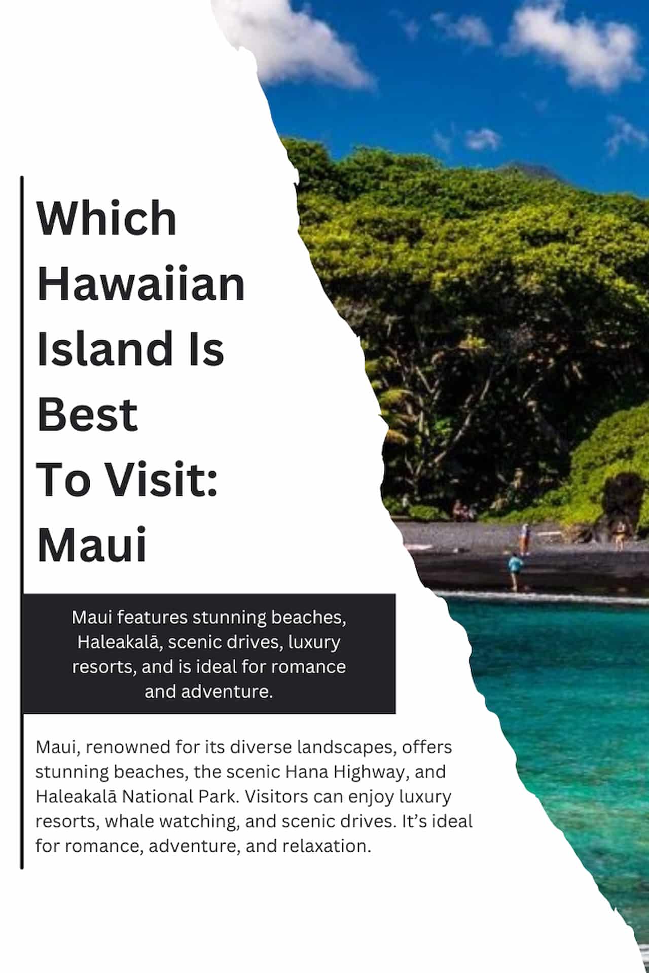Which Hawaiian Island Is Best To Visit Maui