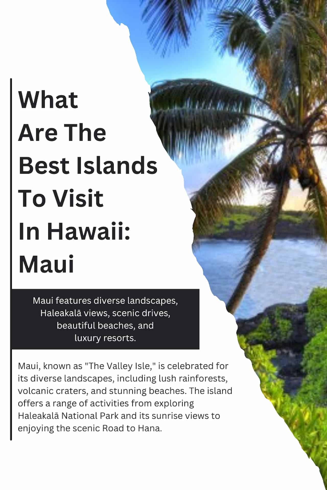 What Are The Best Islands To Visit In Hawaii Maui