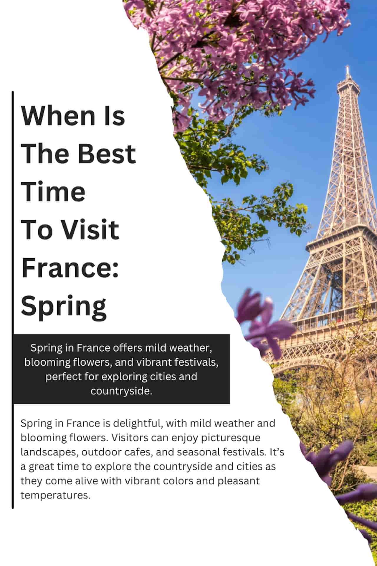 When Is The Best Time To Visit France Spring