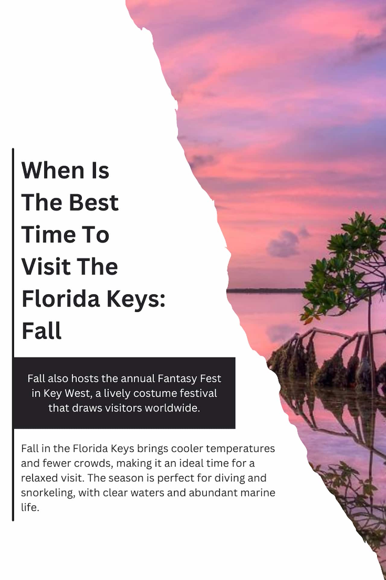 When Is The Best Time To Visit The Florida Keys Fall