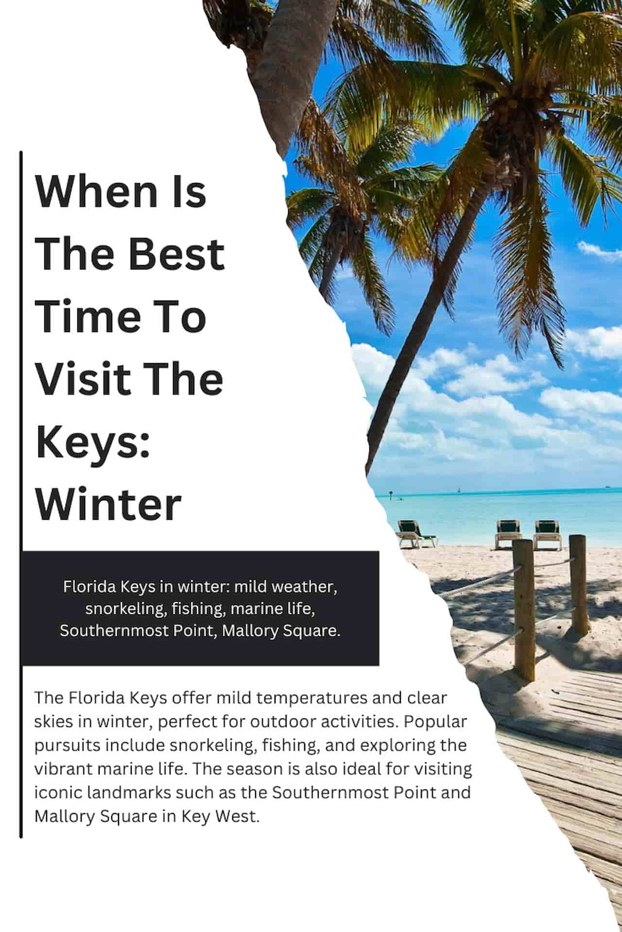 When Is The Best Time To Visit The Keys Winter