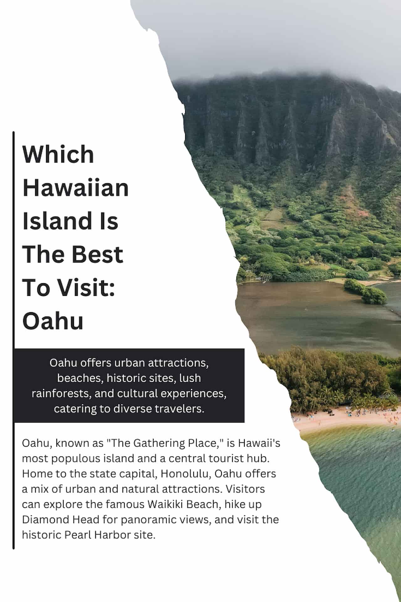 Which Hawaiian Island Is The Best To Visit Oahu