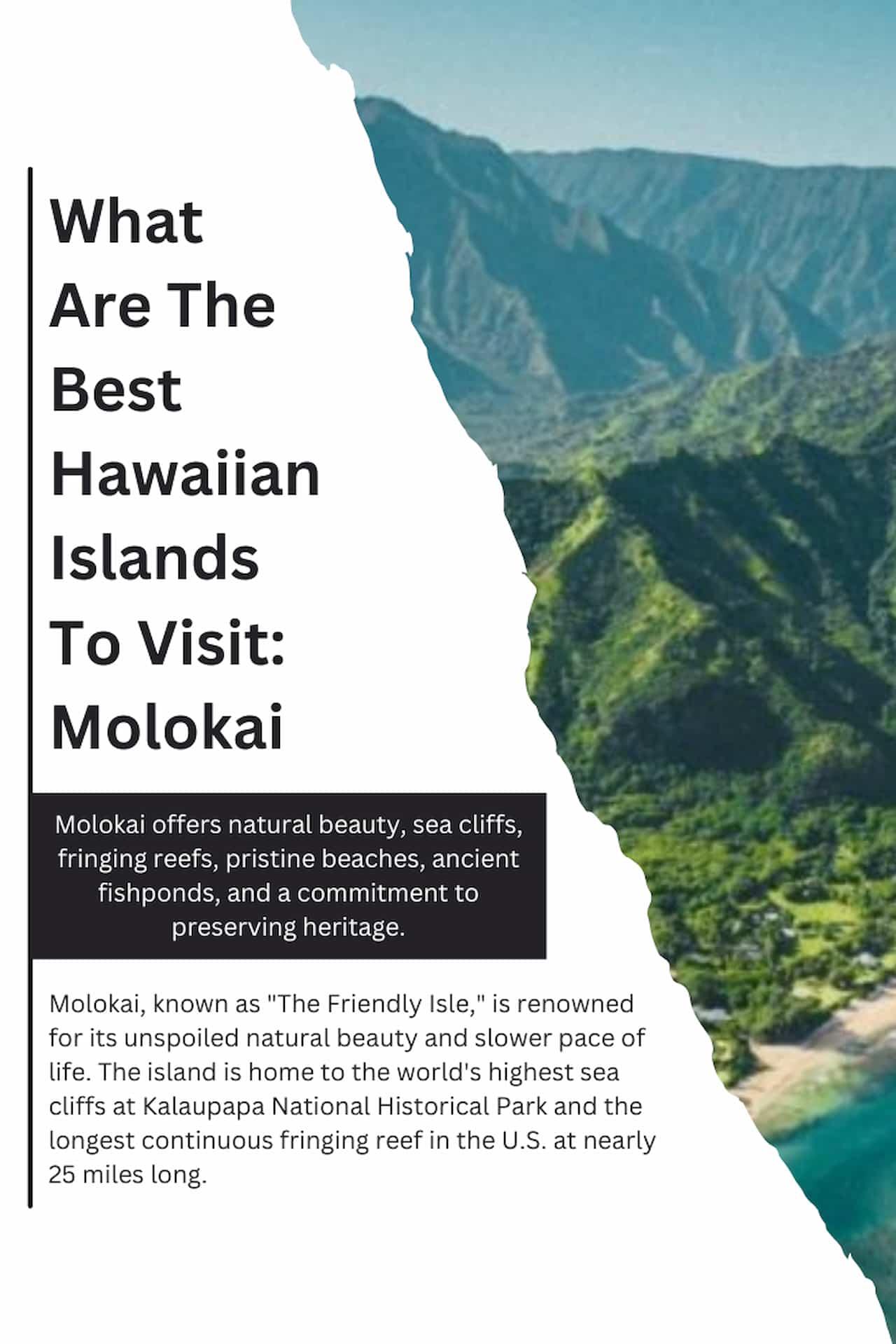 What Are The Best Hawaiian Islands To Visit Molokai