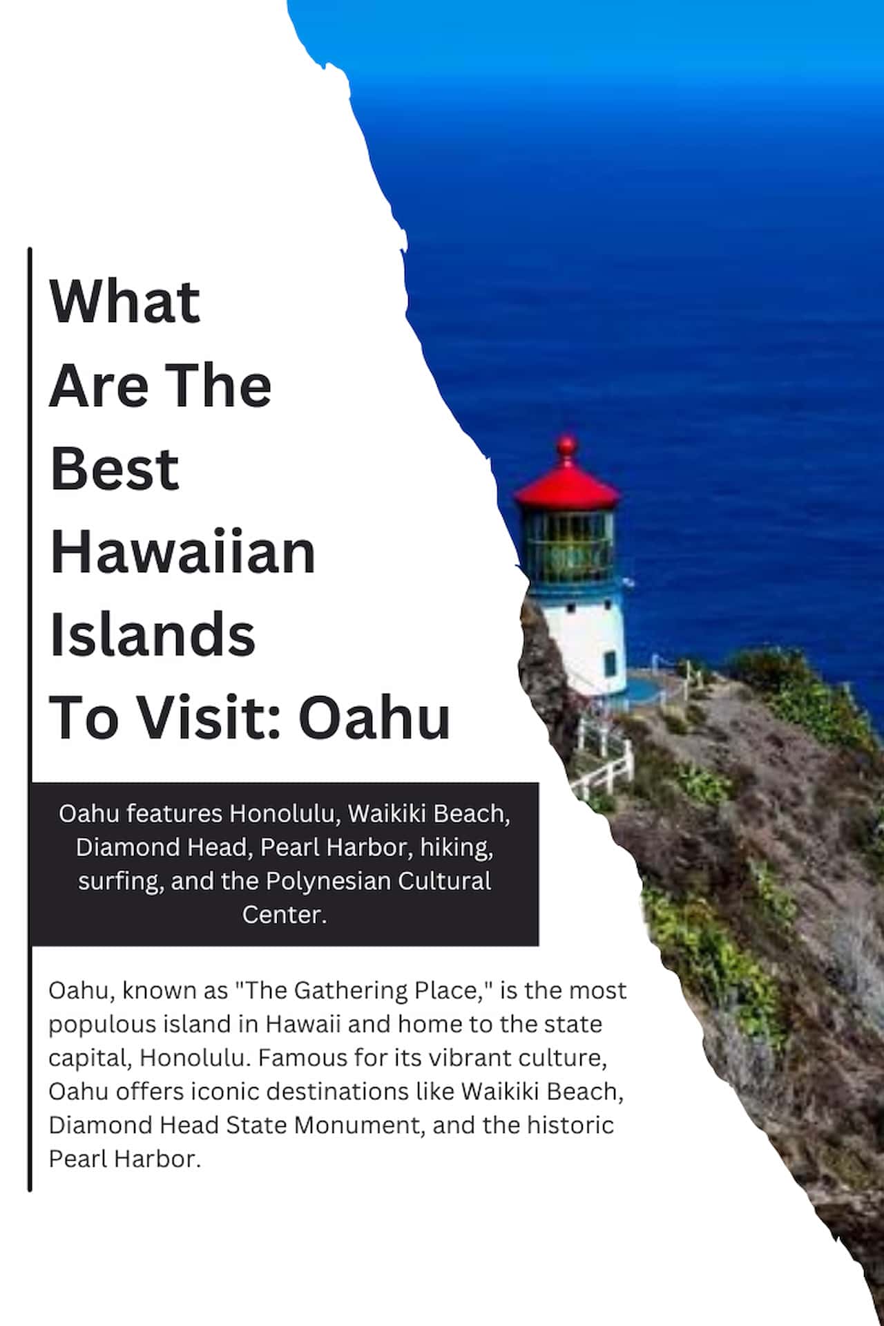 What Are The Best Hawaiian Islands To Visit Oahu