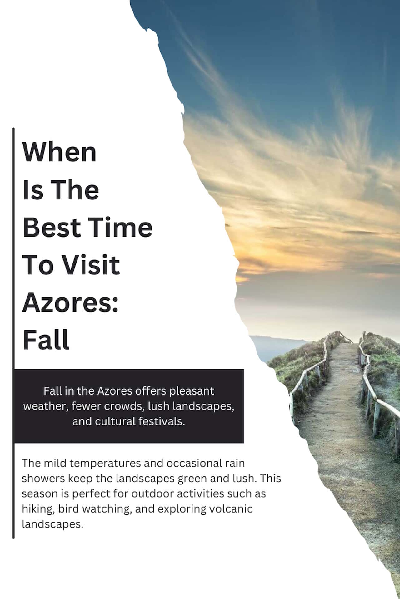 When Is The Best Time To Visit Azores Fall