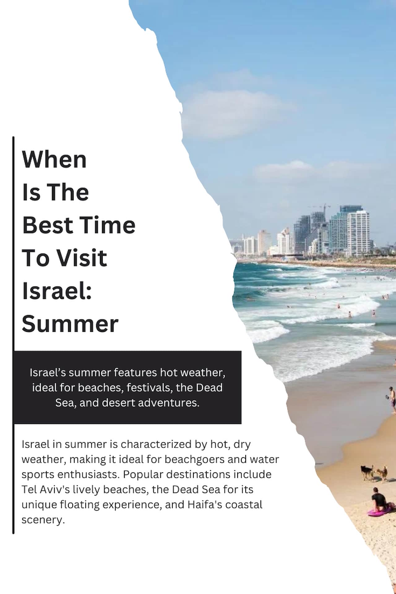 When Is The Best Time To Visit Israel Summer